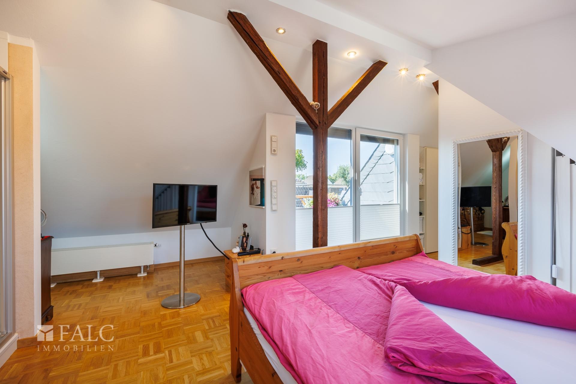 Schlafzimmer Maisonettewohnung