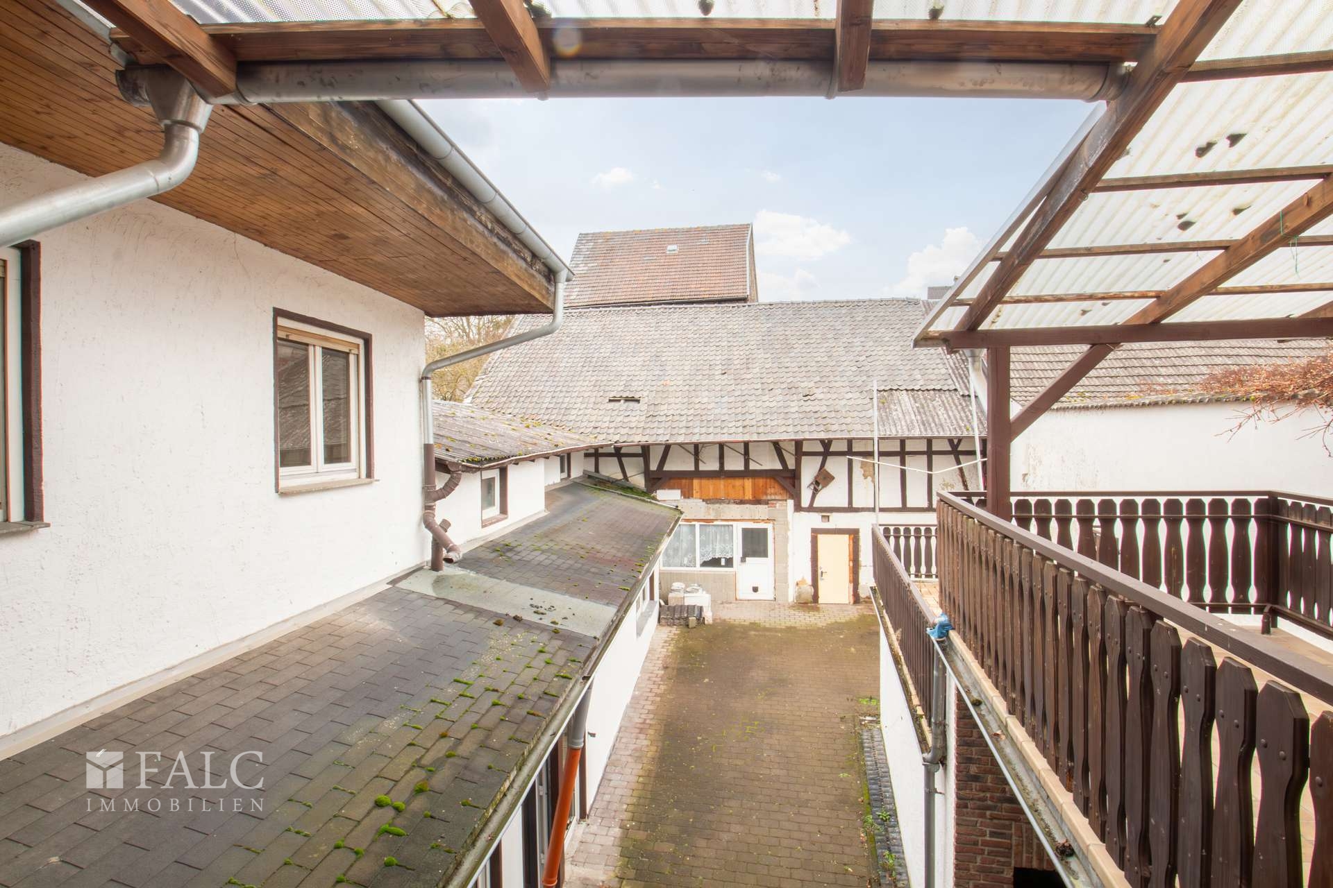 Ausblick von der Terrasse