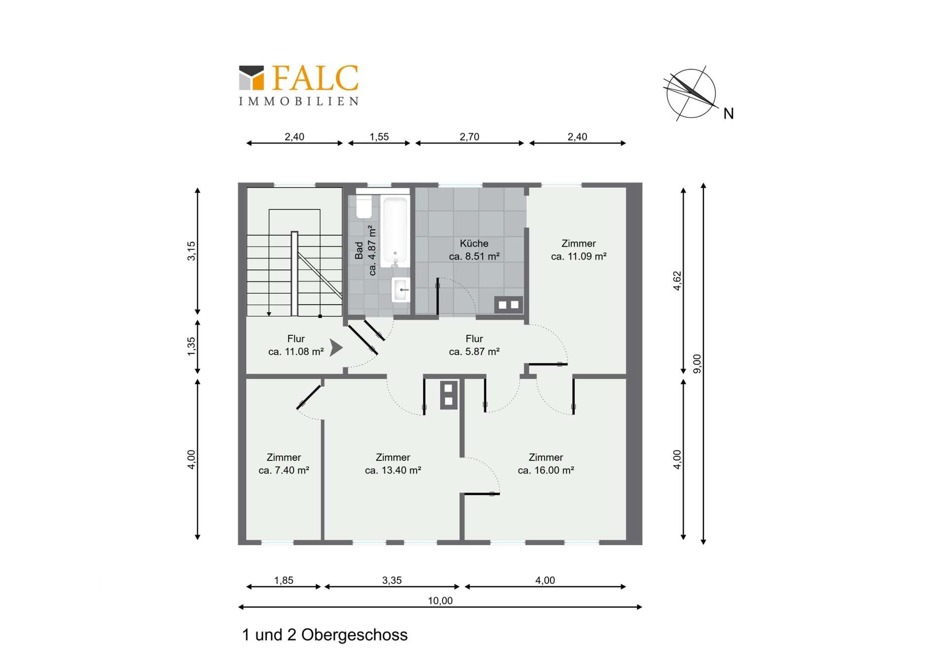 1. und 2. Obergeschoss