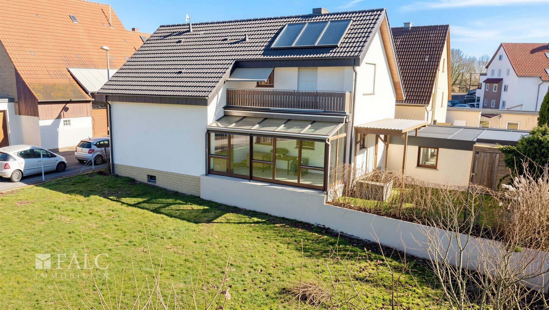 Mit beheizbarem Sommergarten