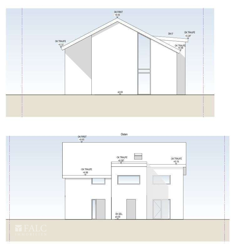 genehm. BauVari. Ansicht Sü-Os