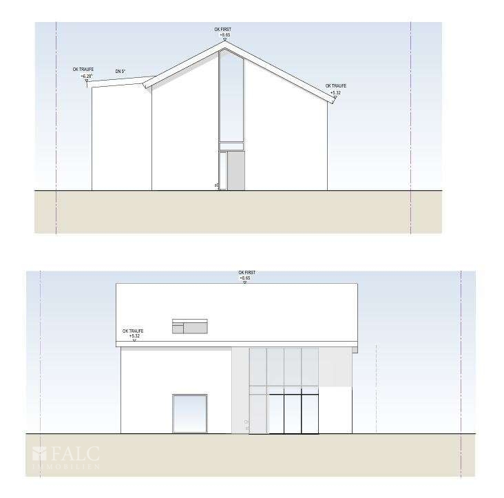 genehm. BauVari. Ansicht No-We