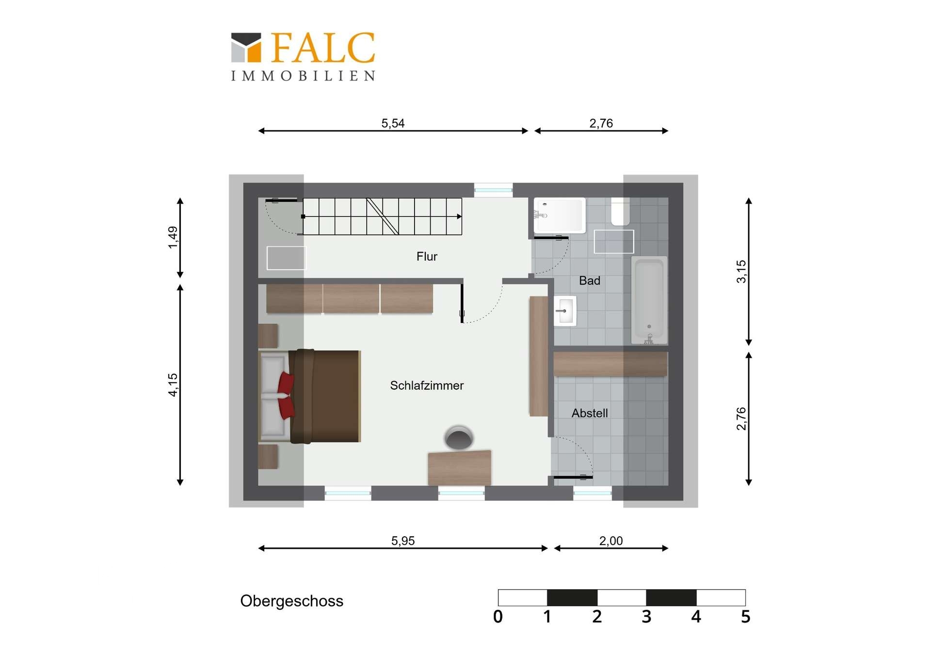 Grundriss Obergeschoss