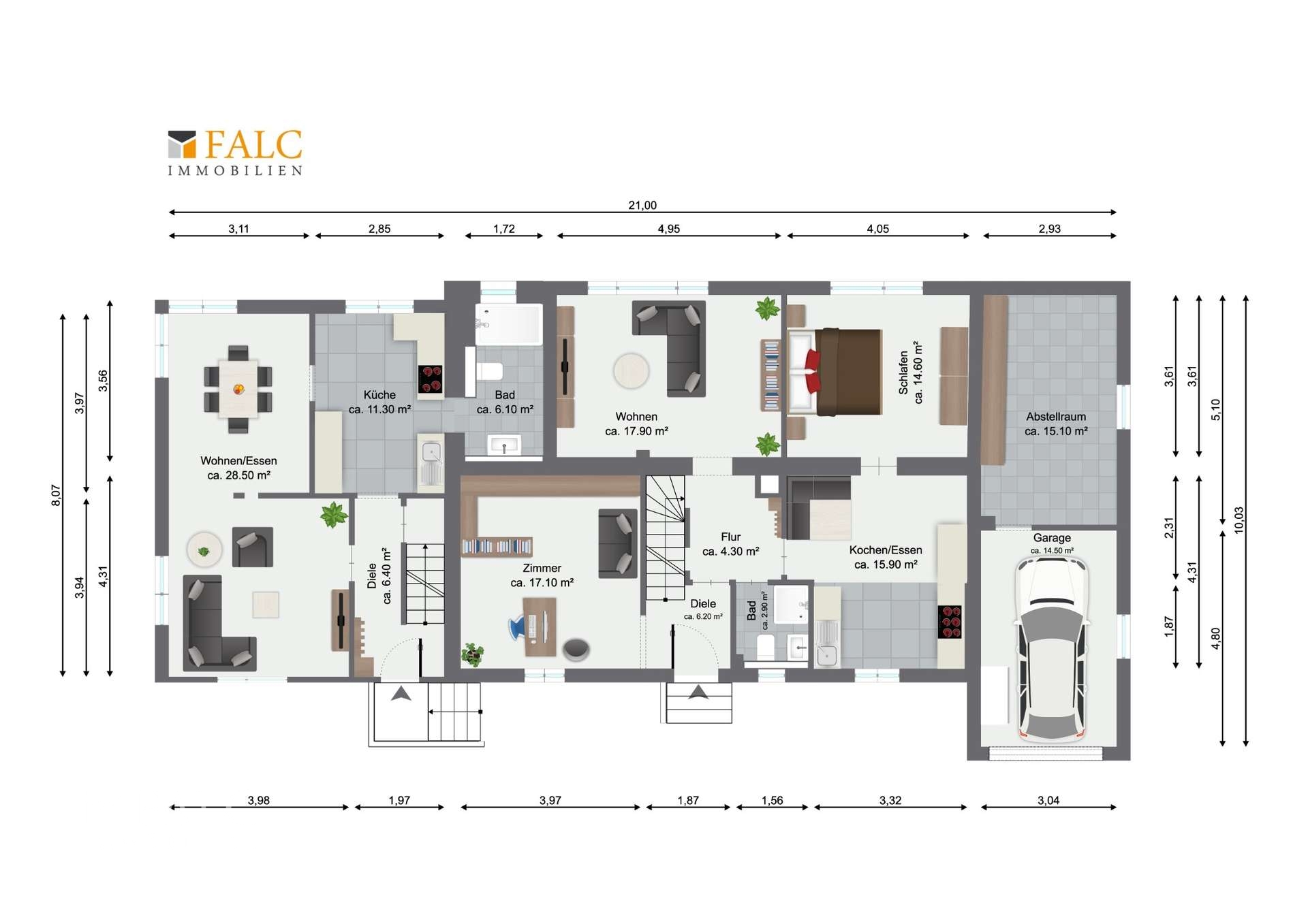 Grundriss Ergeschoss