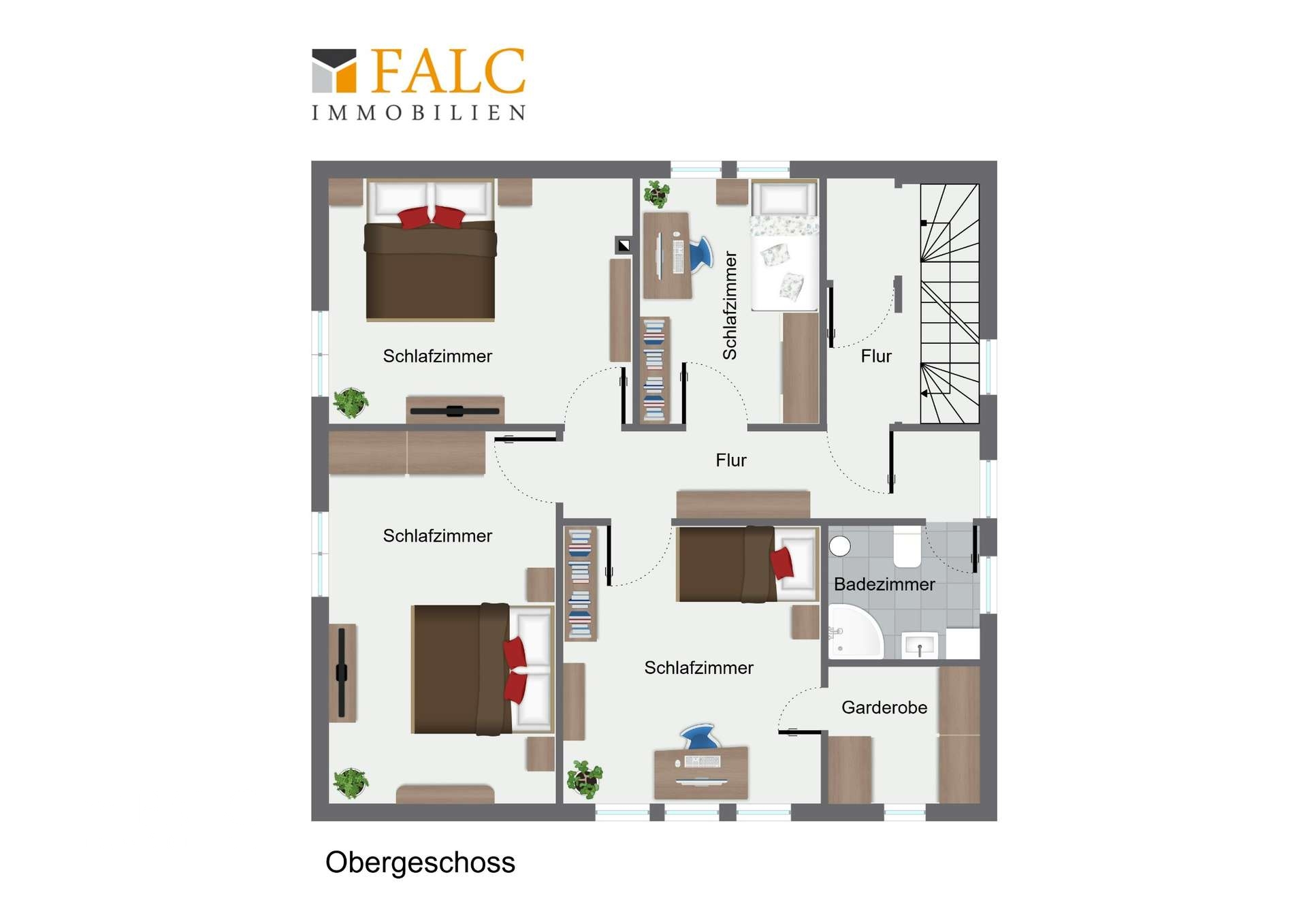 Grundriss Obergeschoss 