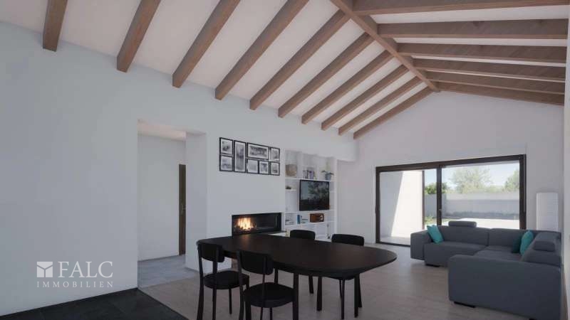 Offener Wohnbereich...