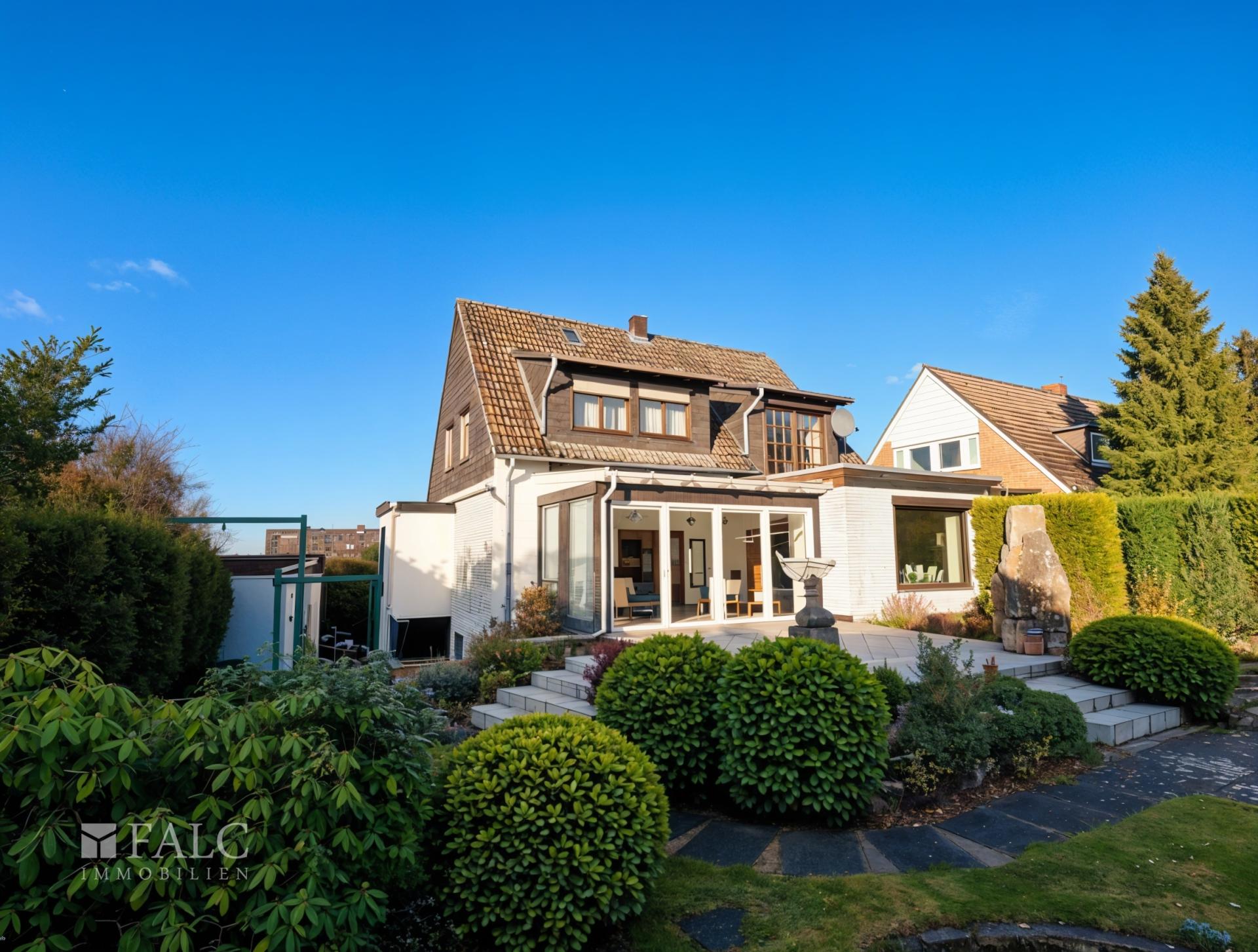 Hausansicht Garten 1 