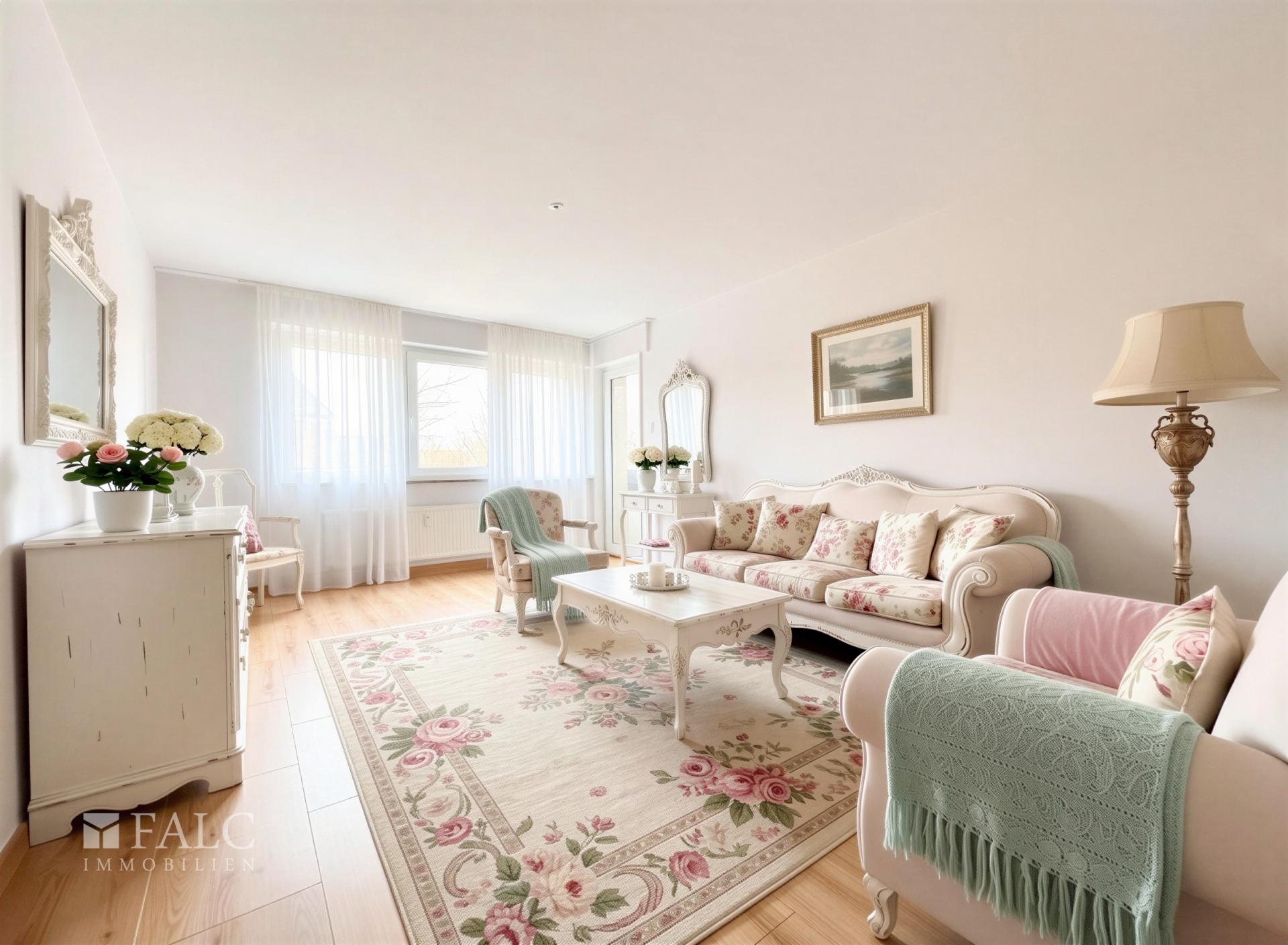 Wohnzimmer - (KI generiert)