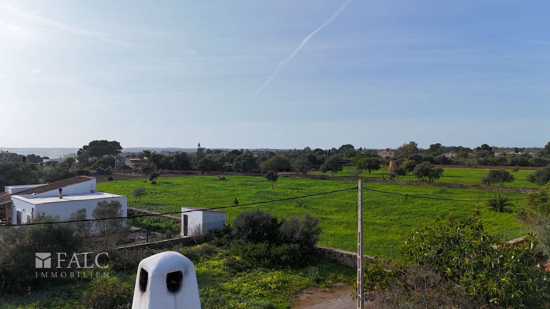 Blick von der Dachterrasse