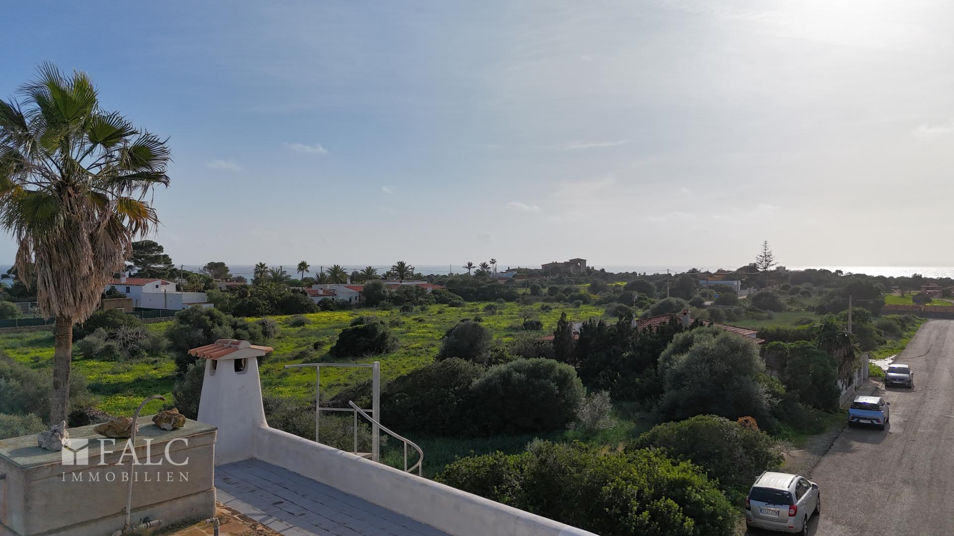 Blick von der Dachterrasse