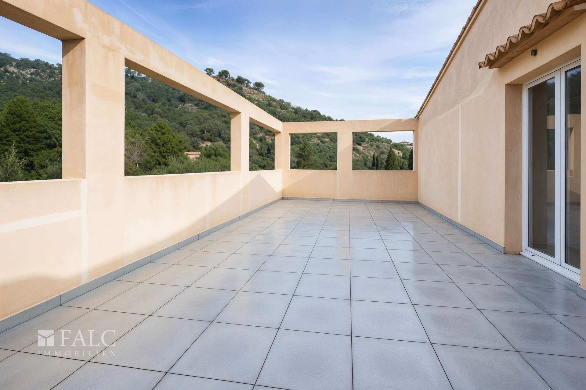 Dachterrasse renoviert (KI generiert)