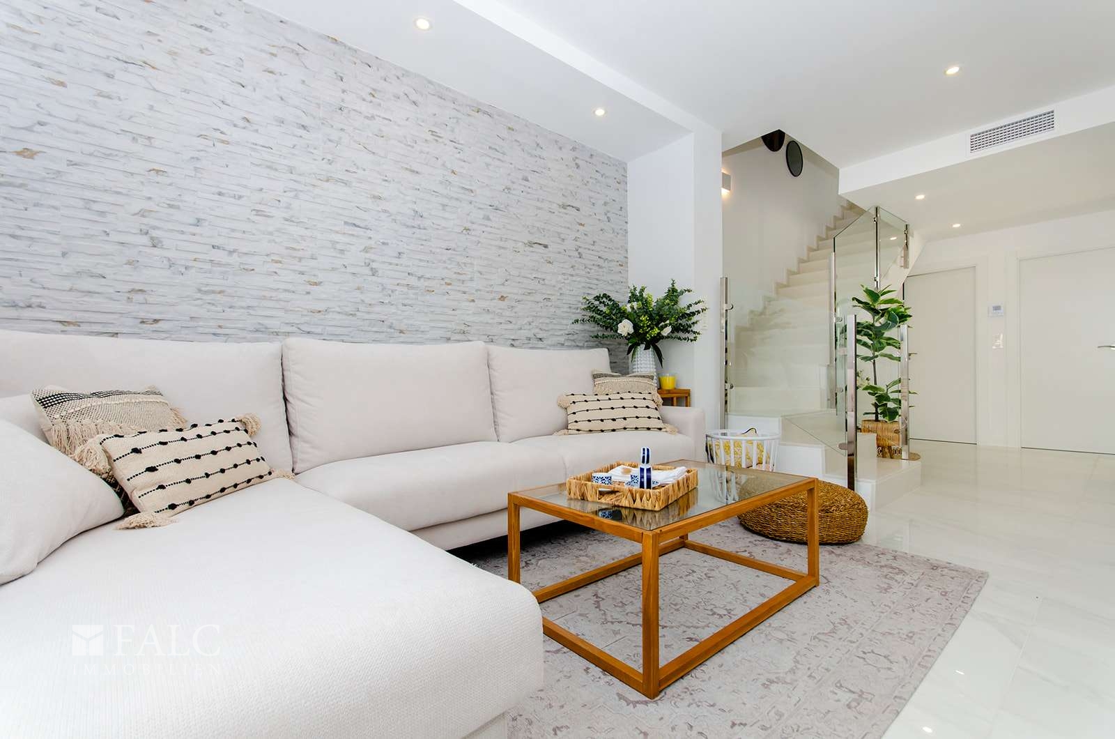 Wohnzimmer offen zur Küche