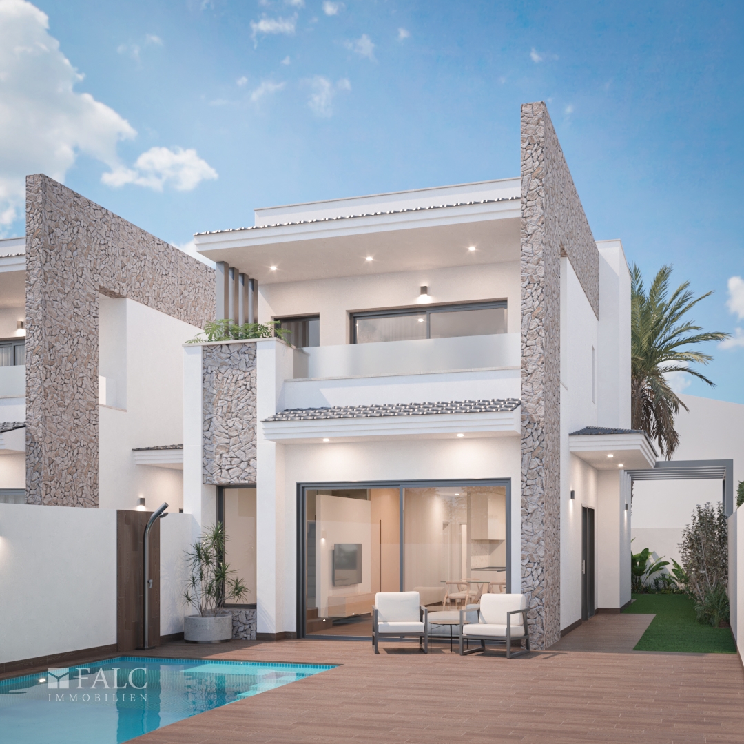 Garten / privater Außenbereich mit Pool