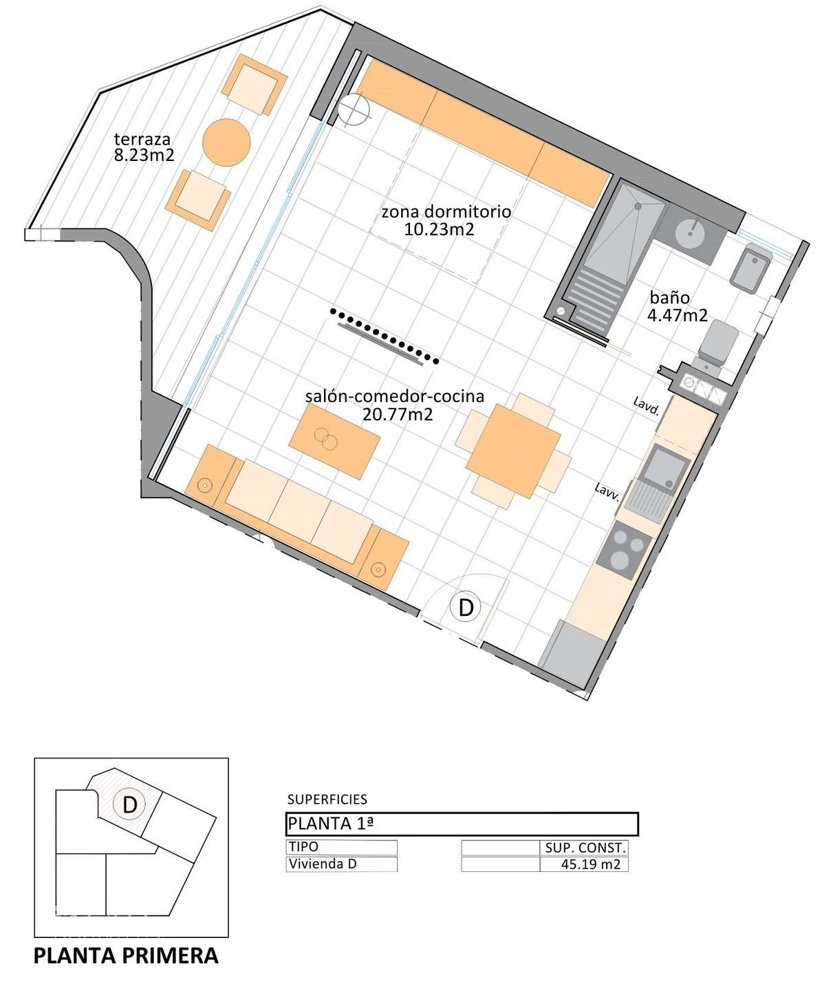 erster Stock Bauplan I