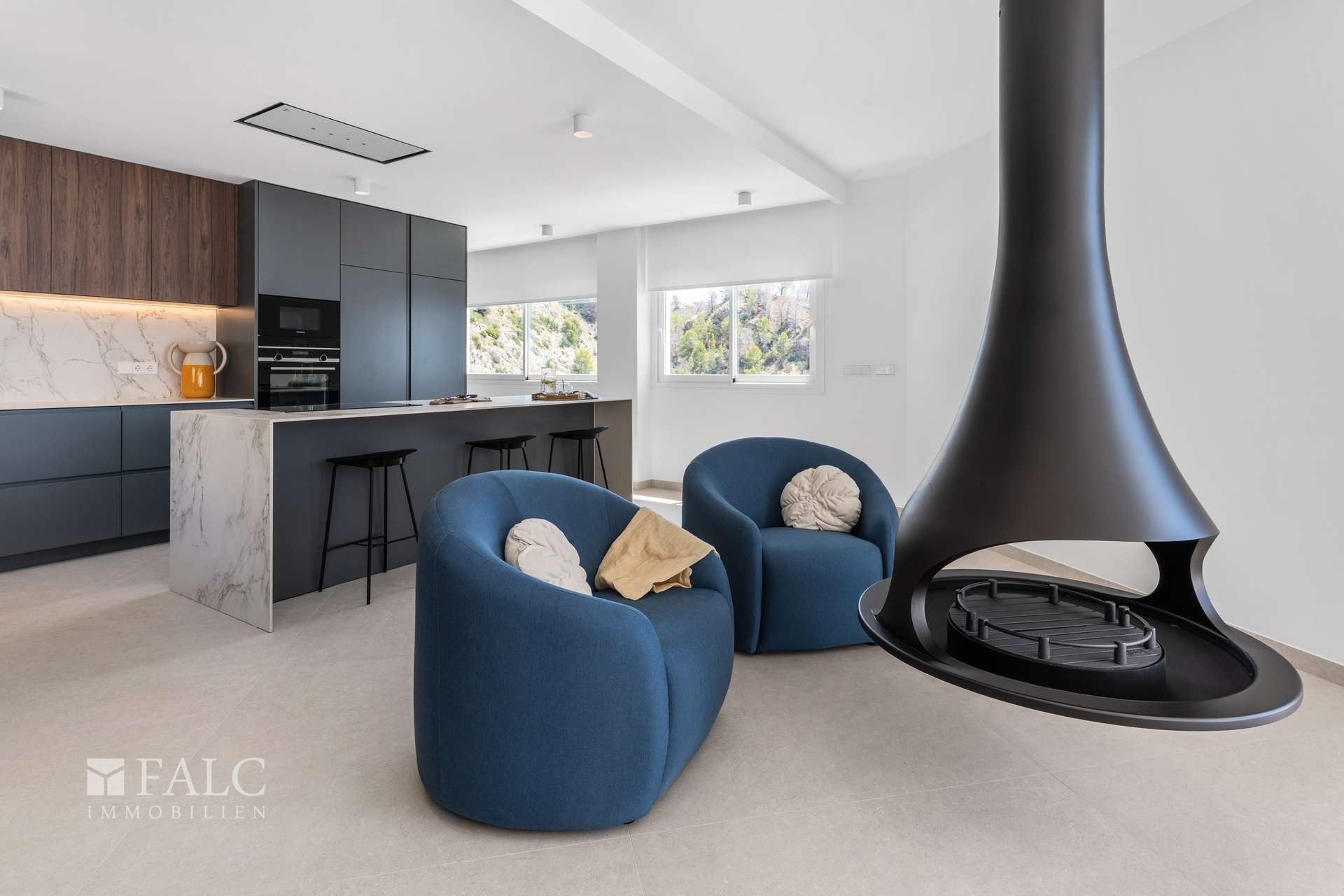 Wohn- und Küchenbereich