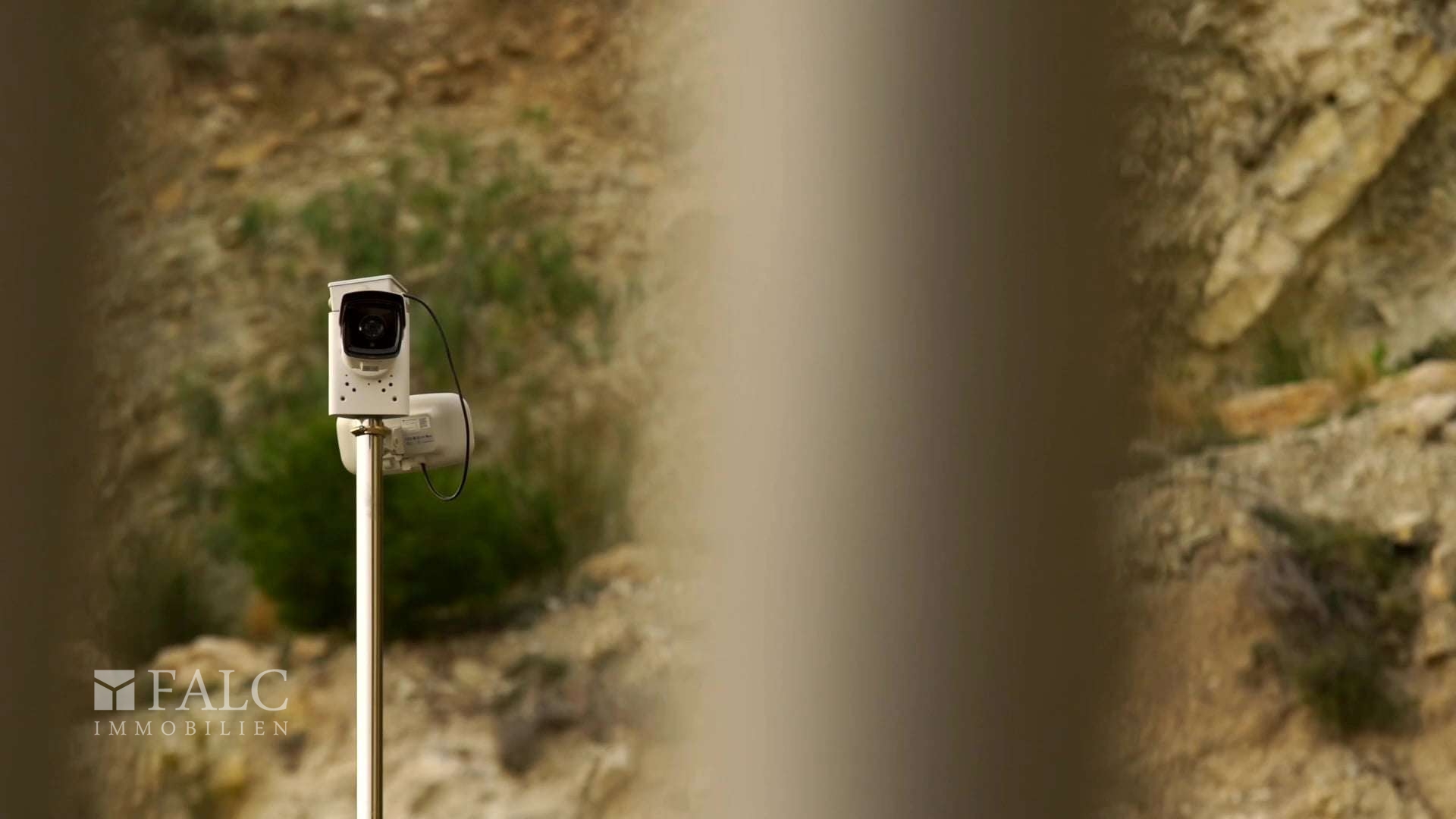 Überwachungskamera zur Villa