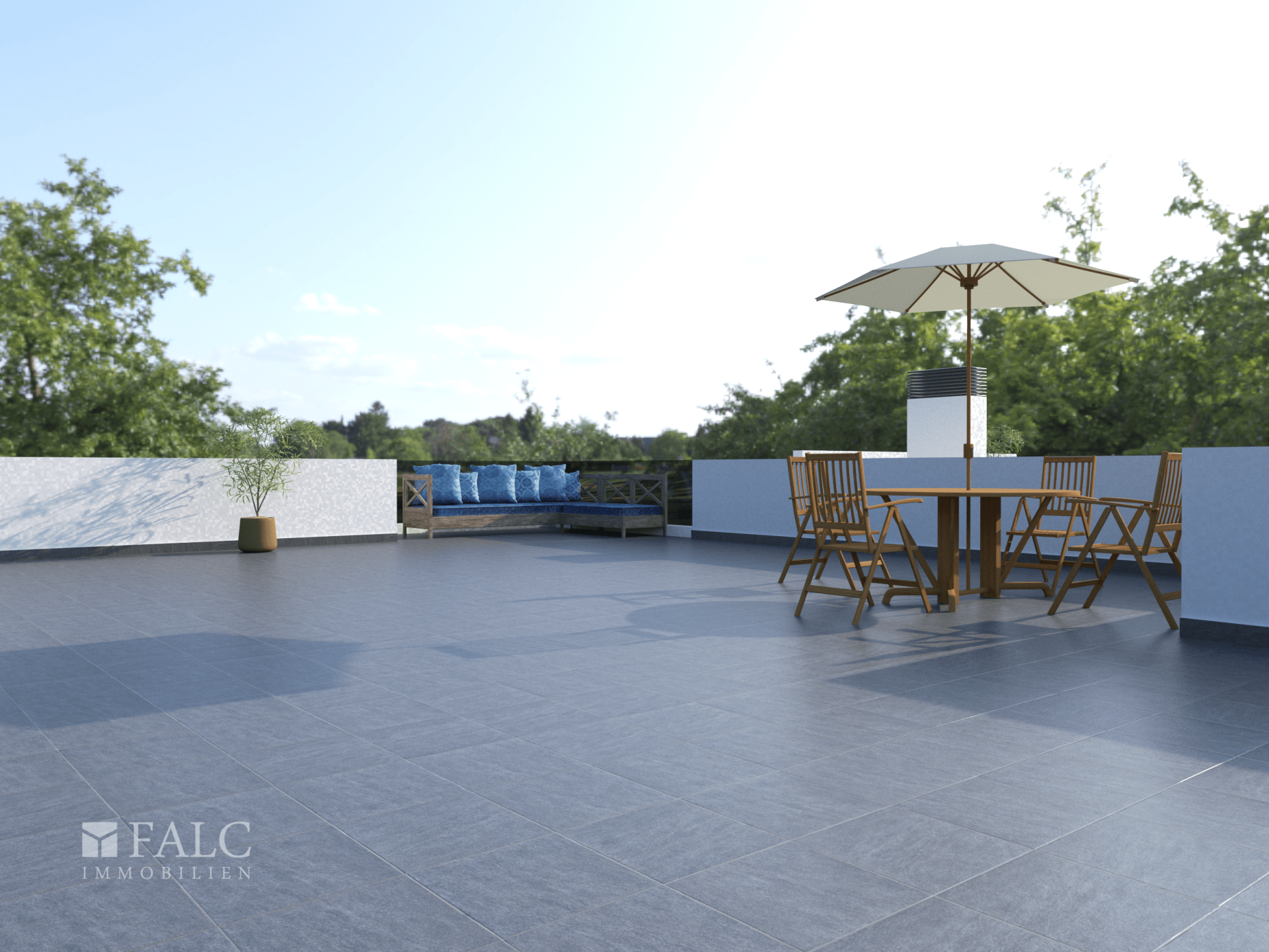 Dachterasse