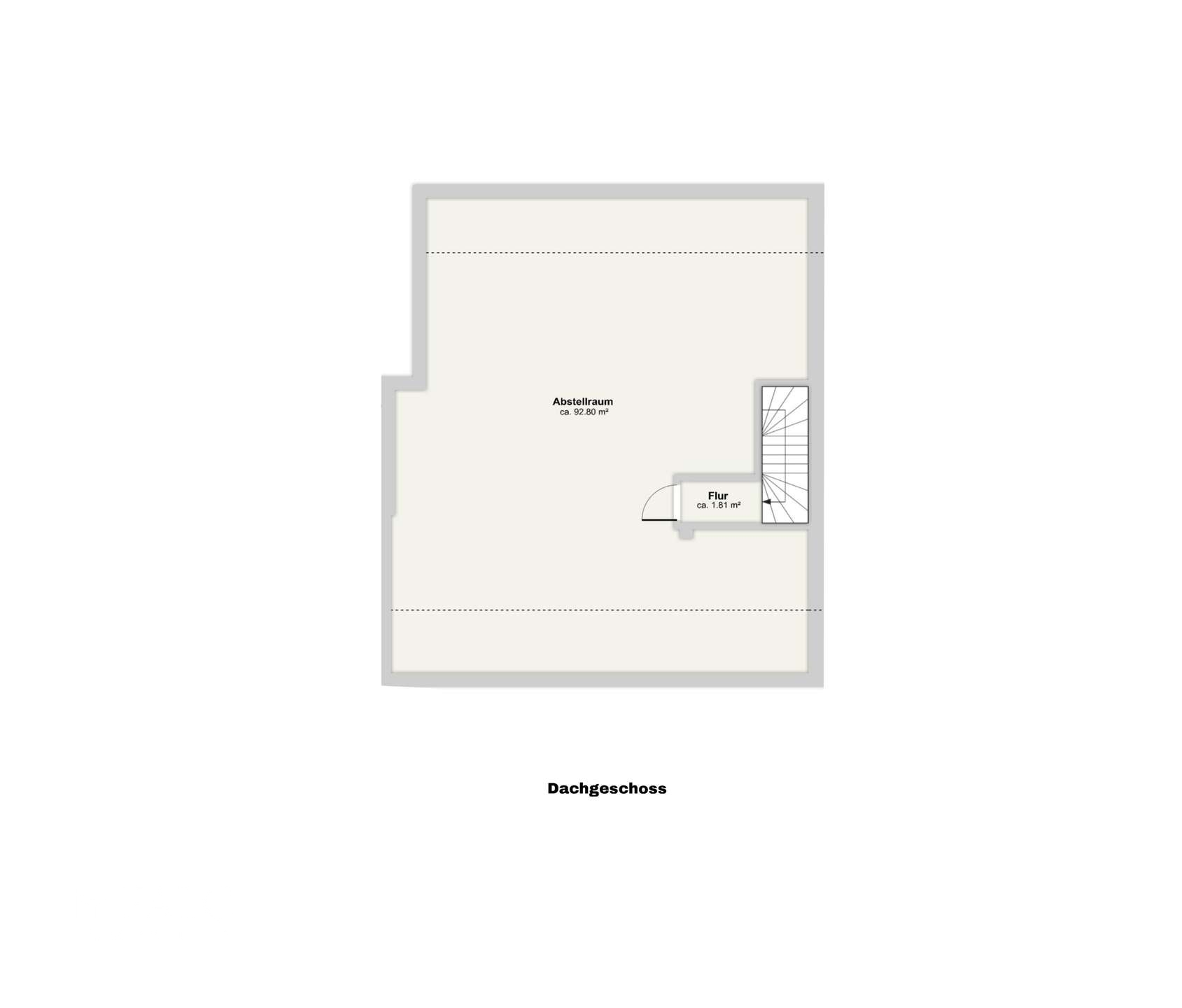 Grundriss Dachgeschoss