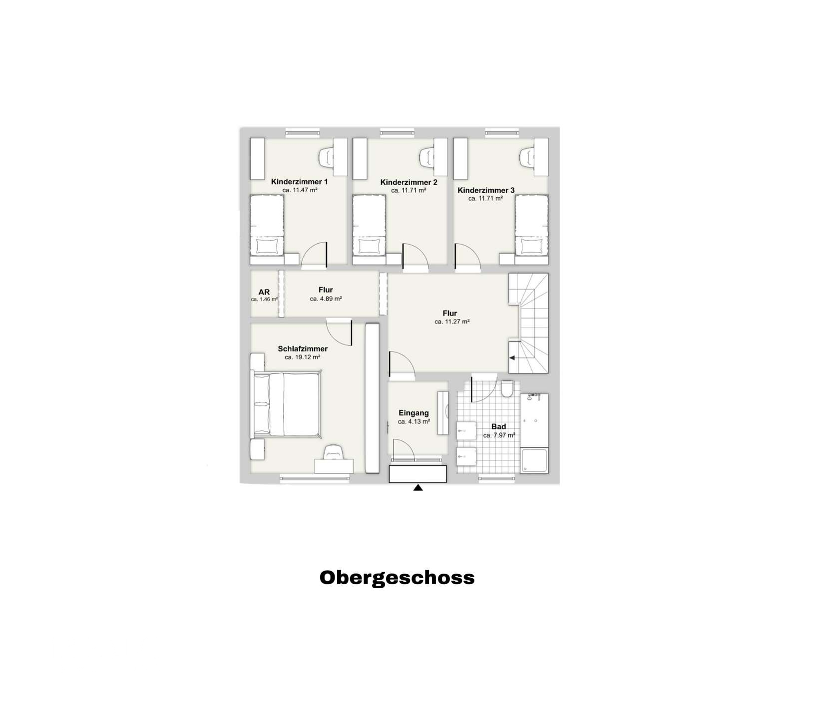 Grundriss Obergeschoss