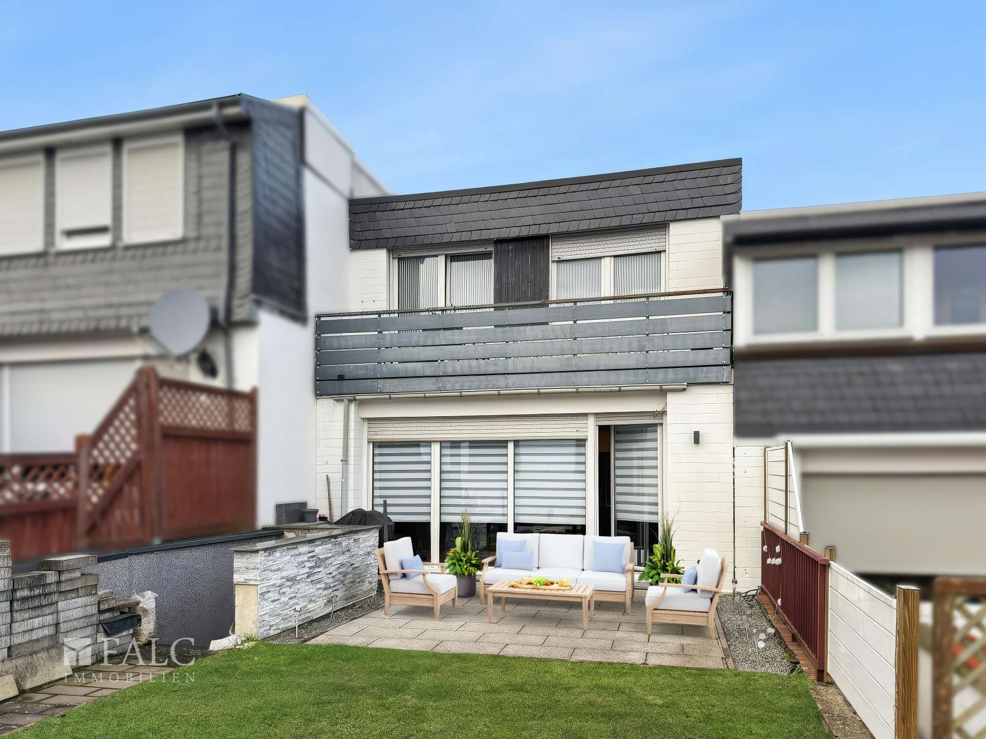Rückseite Terrasse