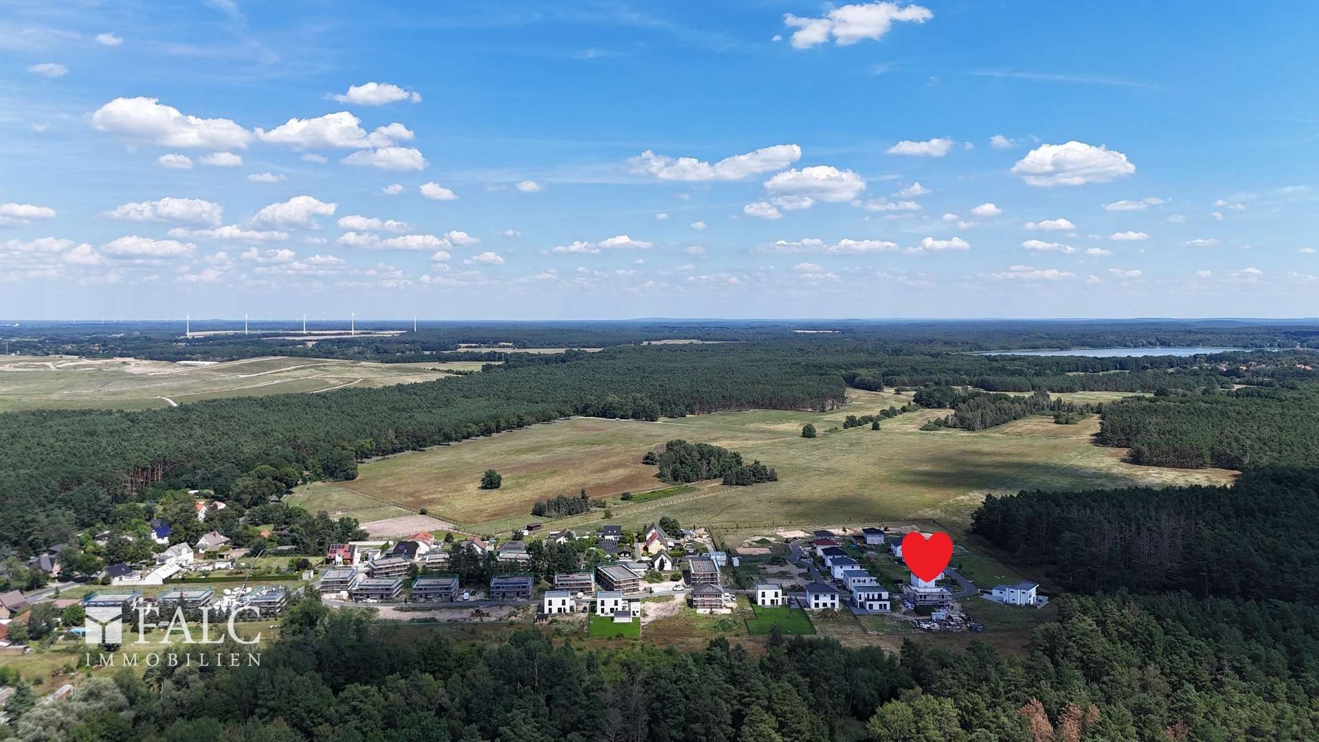 Überblick Wohngebiet