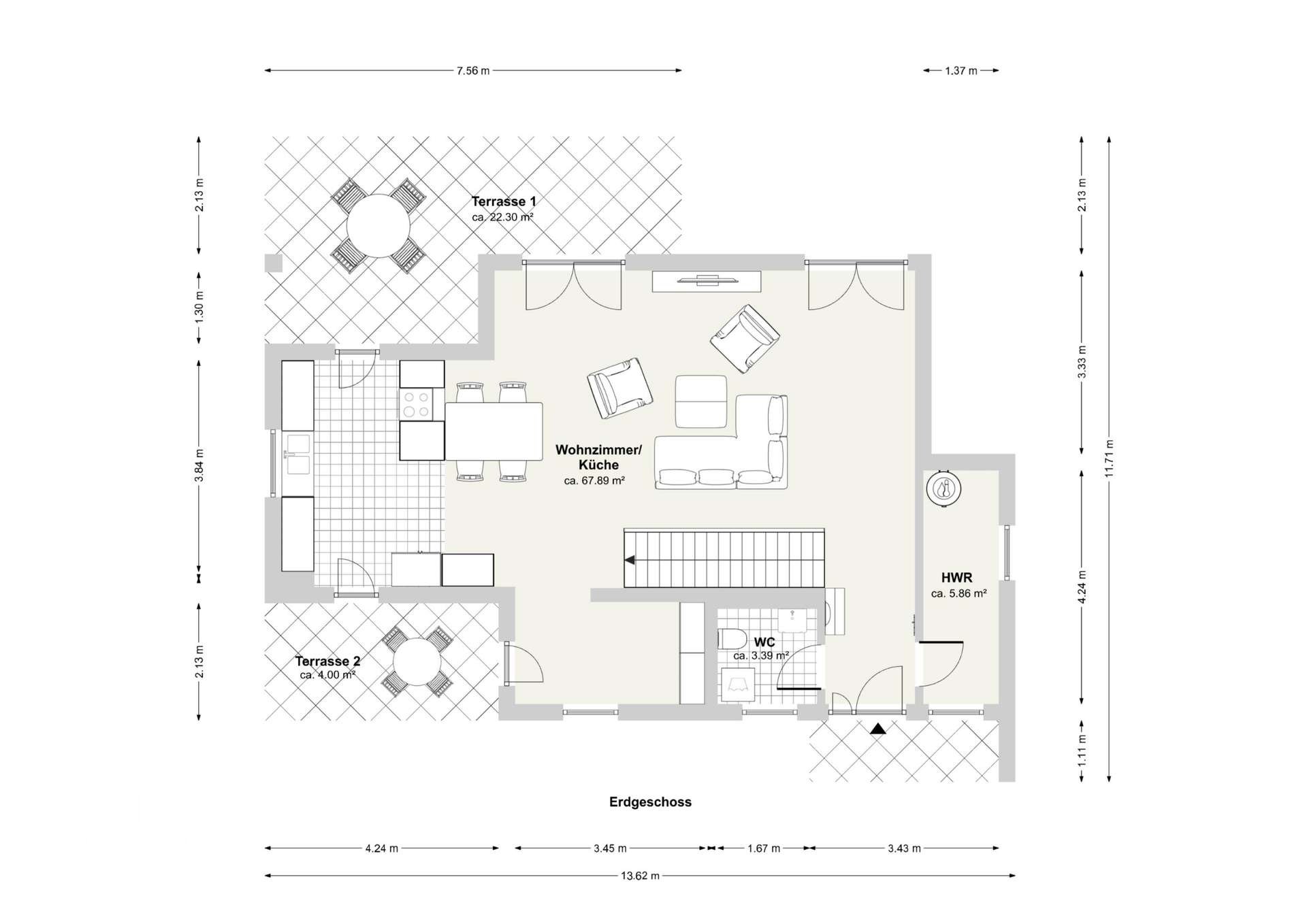 Grundriss Erdgeschoss