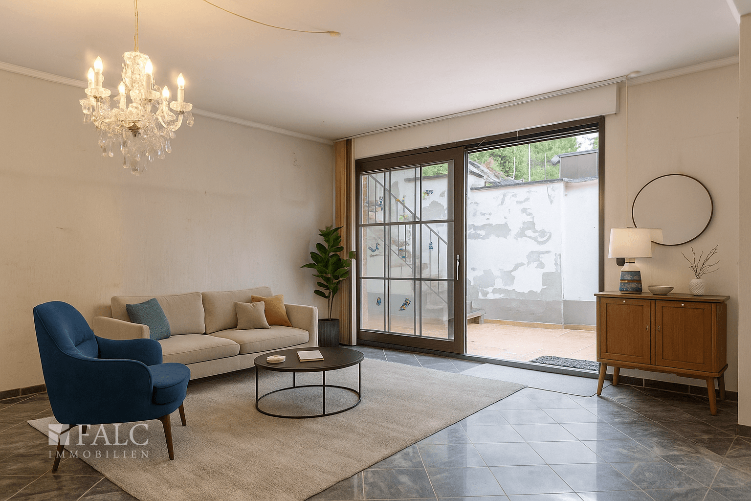 Einrichtungsbeispiel - Wohnbereich