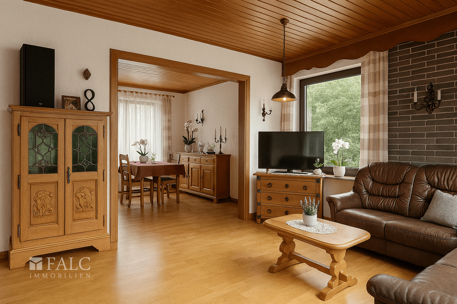 Wohn-/Esszimmer 