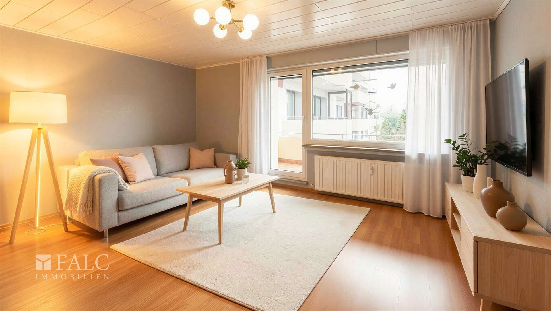 Wohnzimmer - (KI generiert)