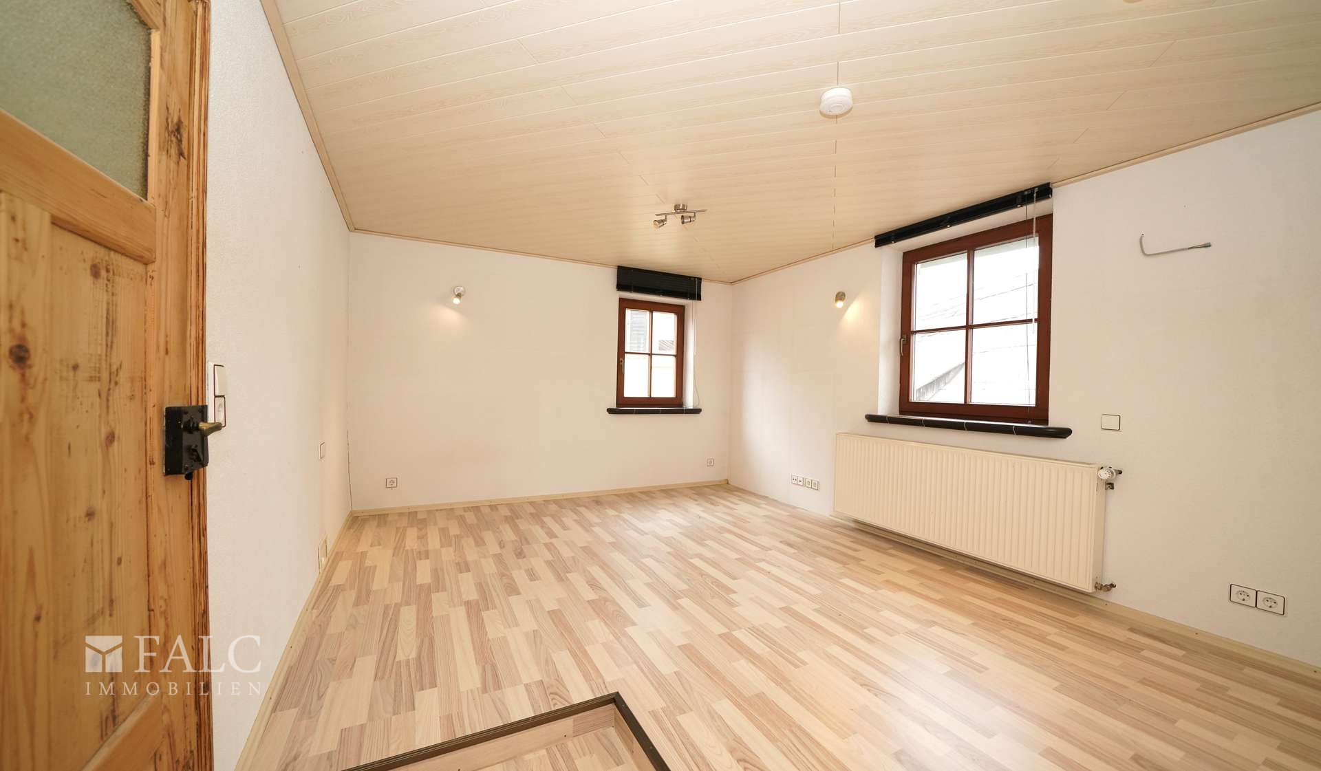 Praktisch geschnittene Zimmer