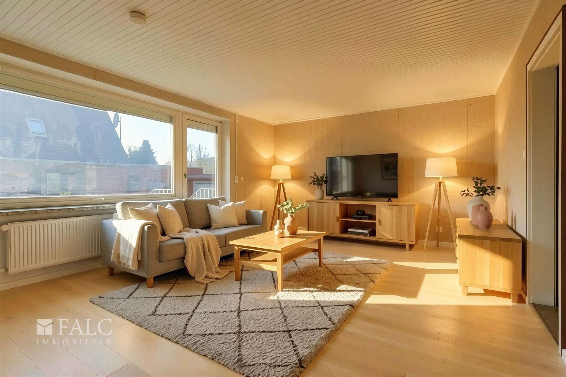 Wohnzimmer - (KI generiert)