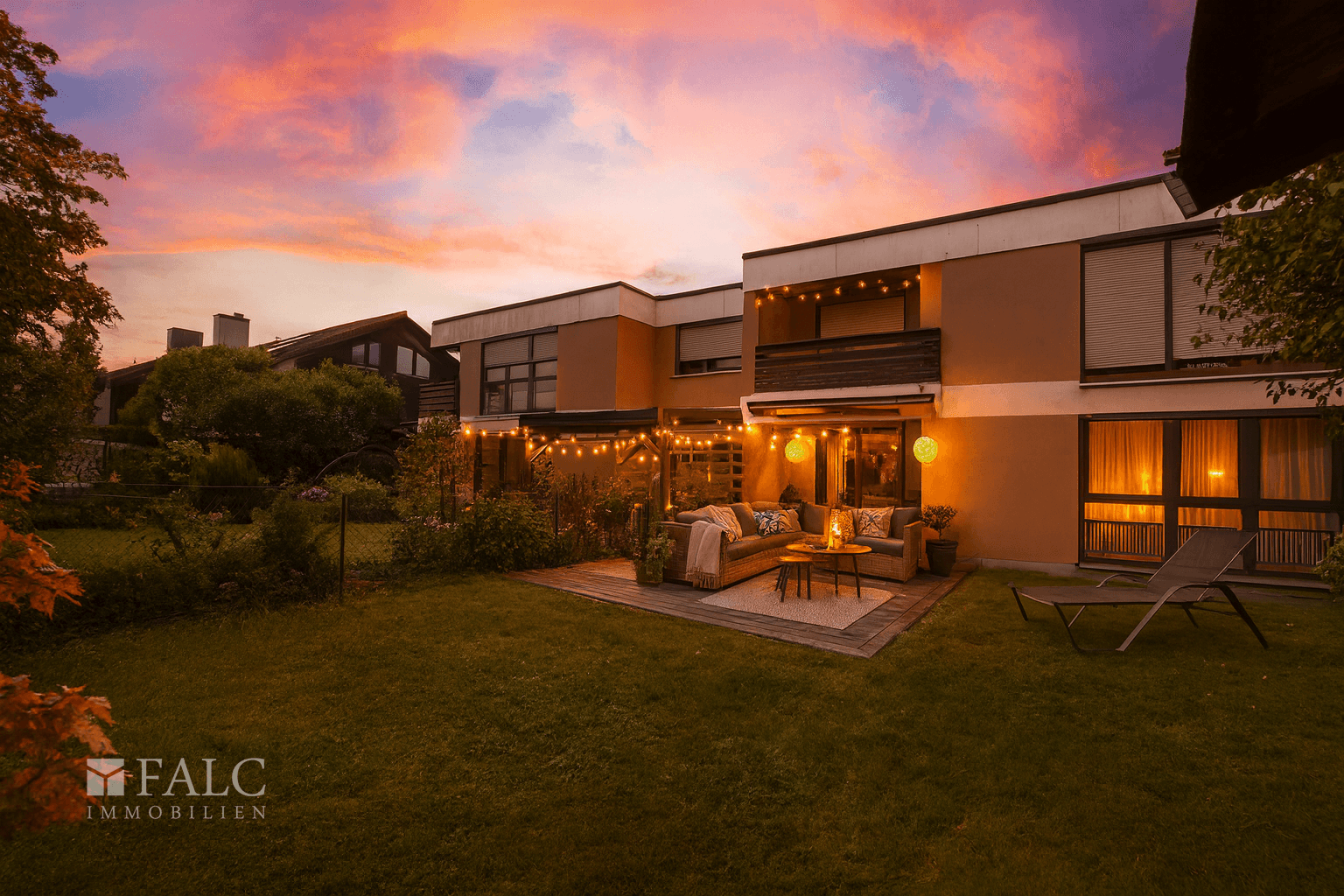 Einrichtungsbeispiel Terrasse