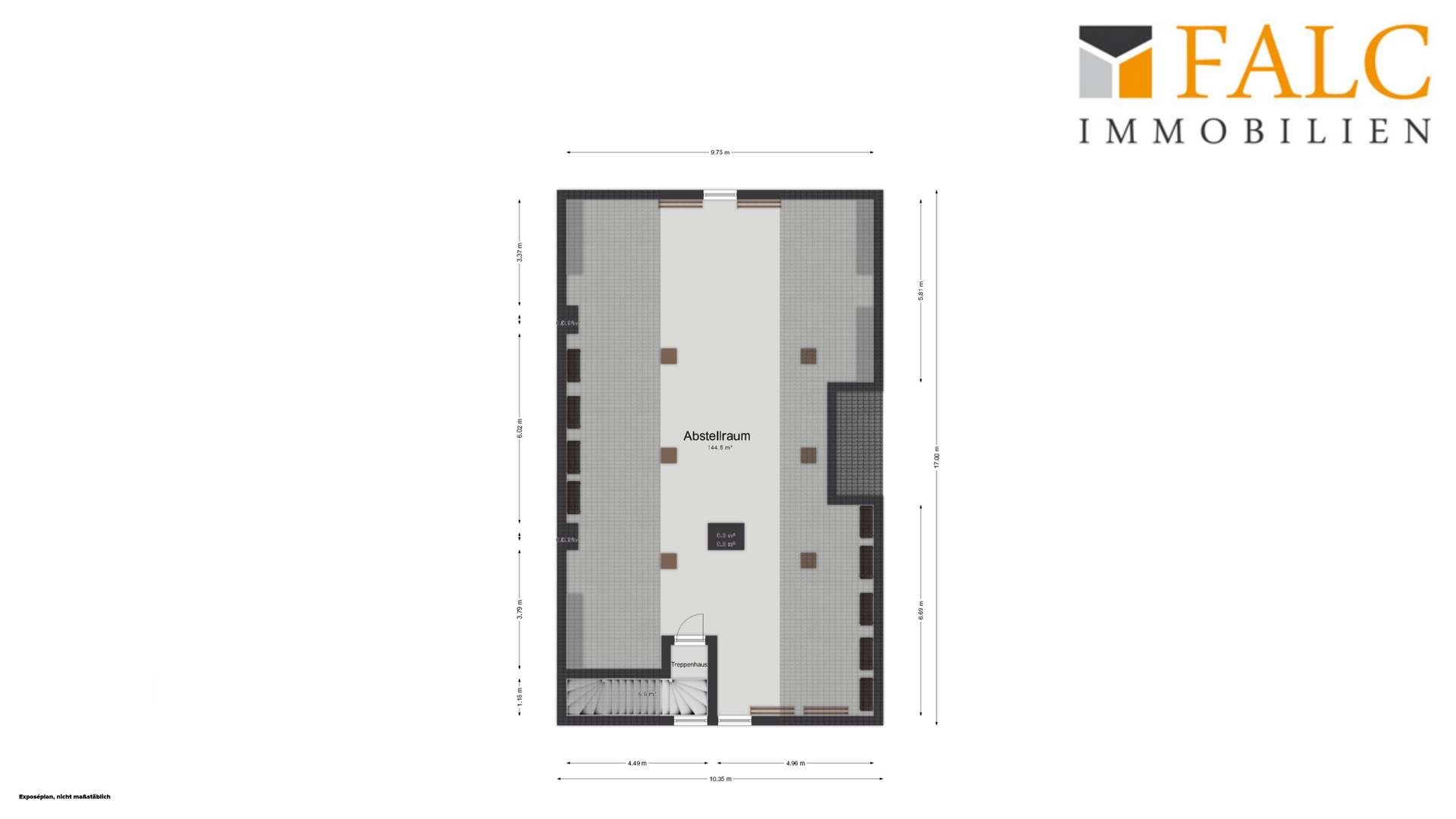 Dachgeschoss: Grundriss