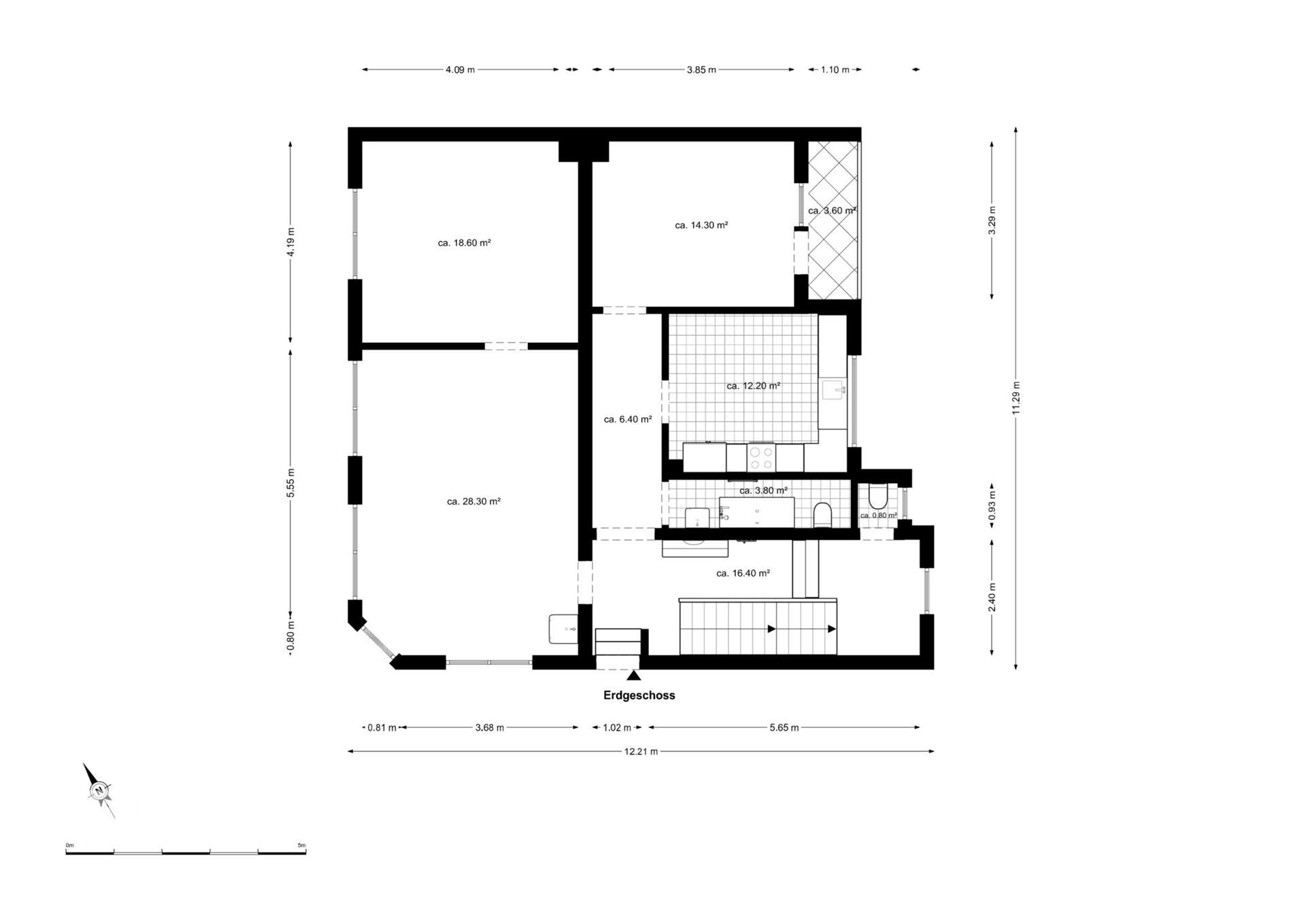 Grundriss Erdgeschoss