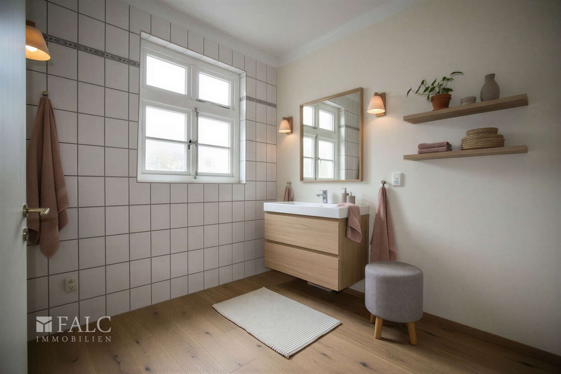 Whg. IV & V Bsp. Badezimmer - (KI generiert)