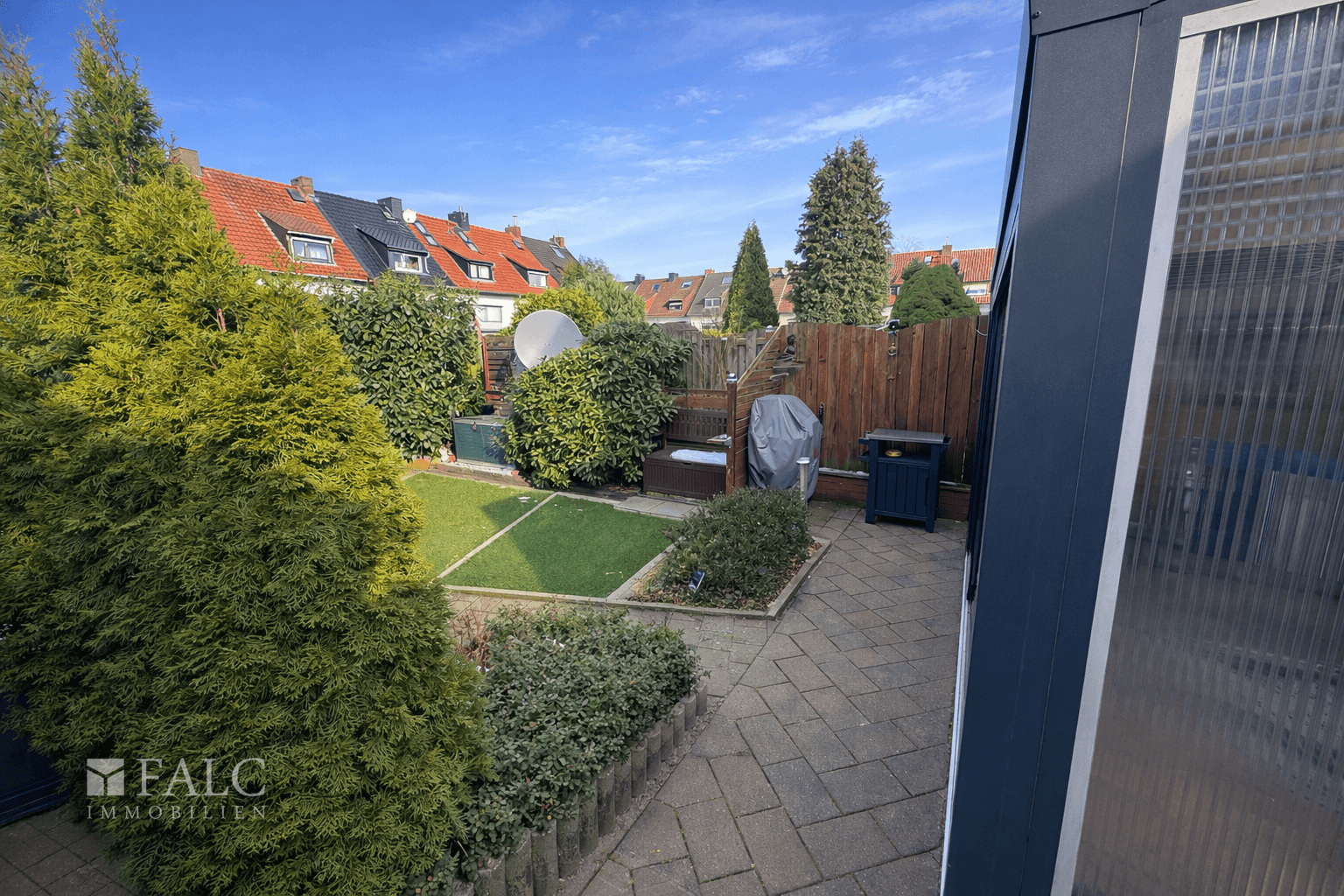 Seitenansicht Wintergarten