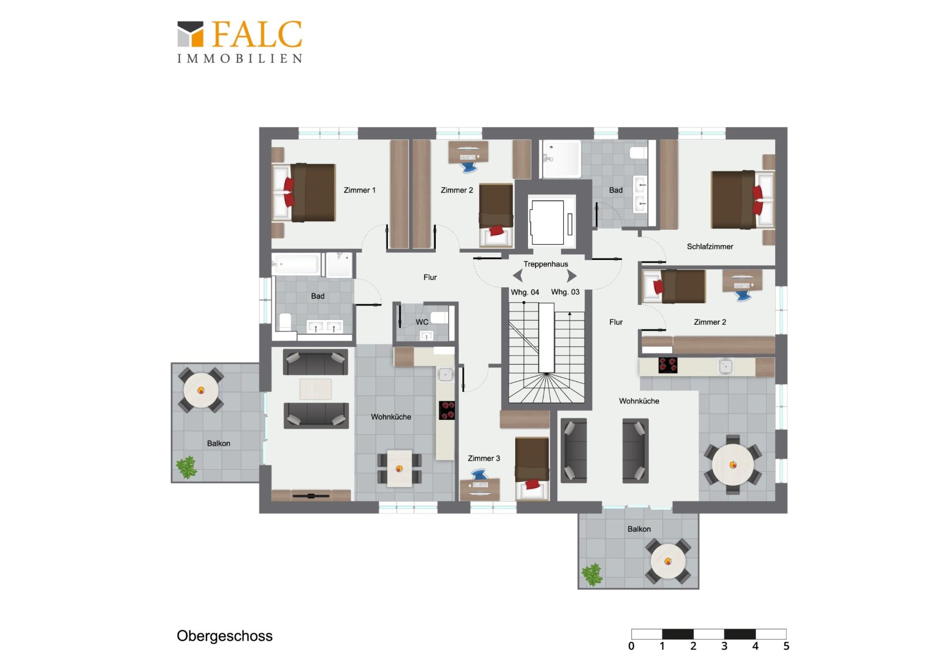 Grundriss Obergeschoss