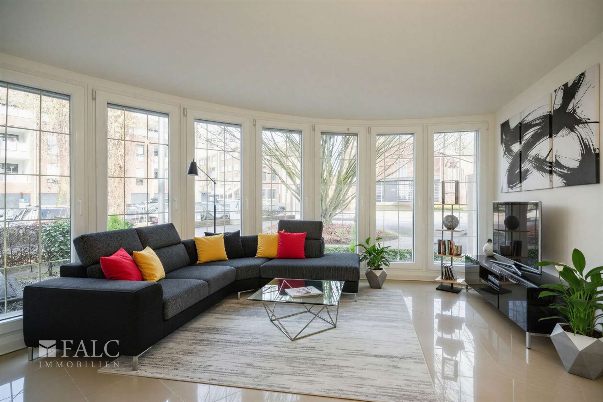 Wohnzimmer - (KI generiert)