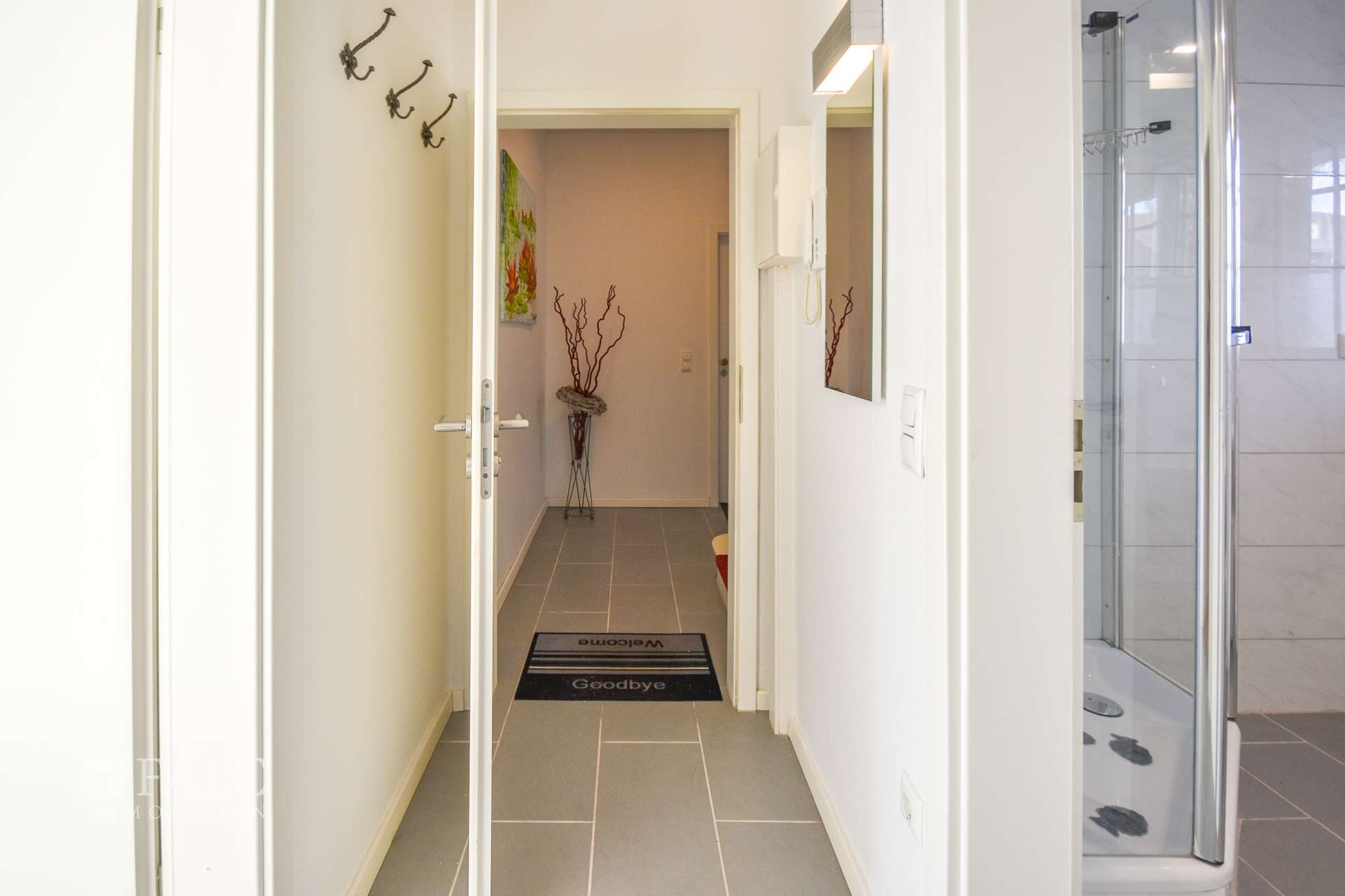 Blick in den Hausflur