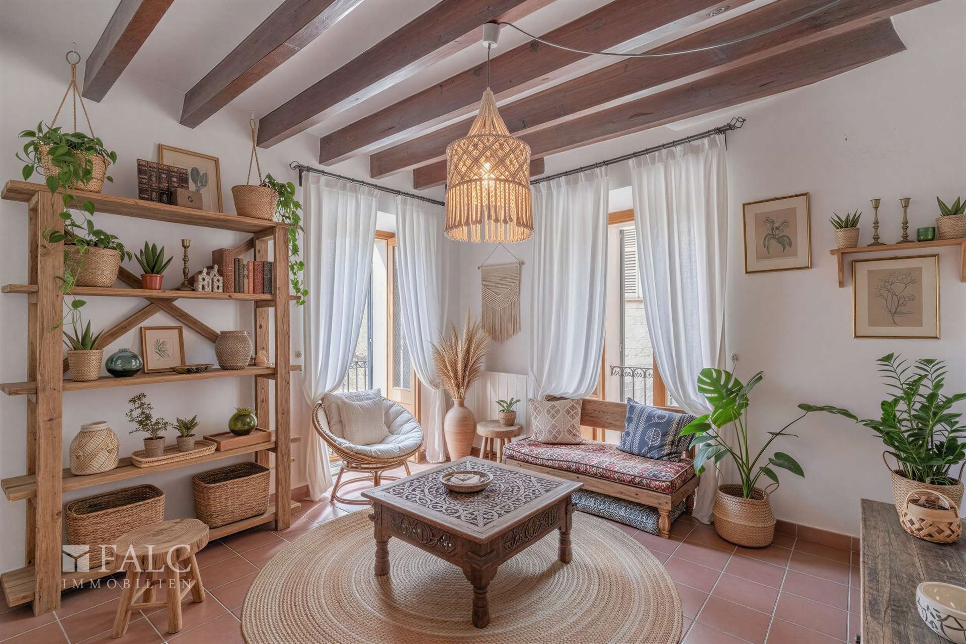 Wohnzimmer - (KI generiert)