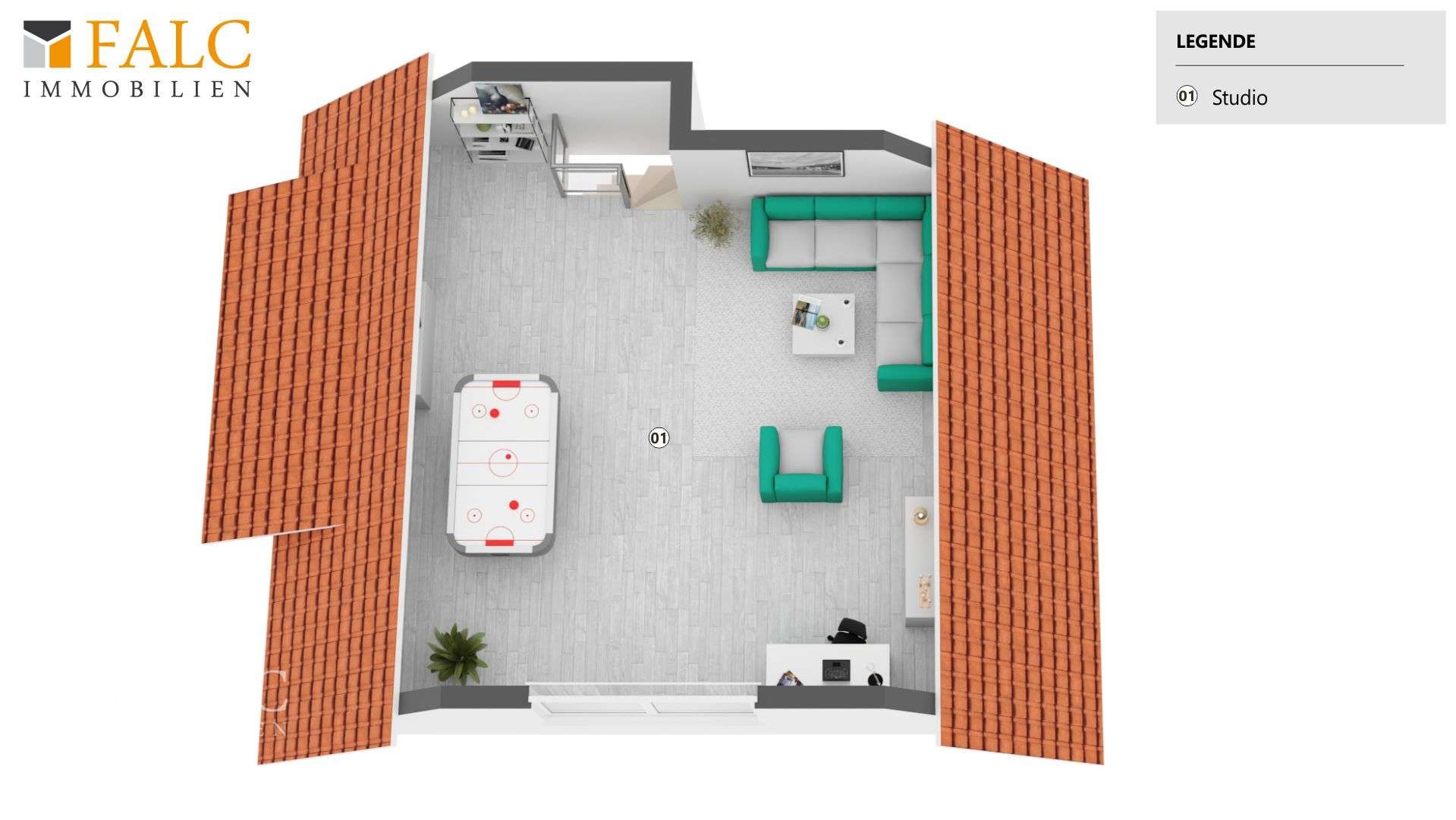 Grundriss - Dachgeschoss