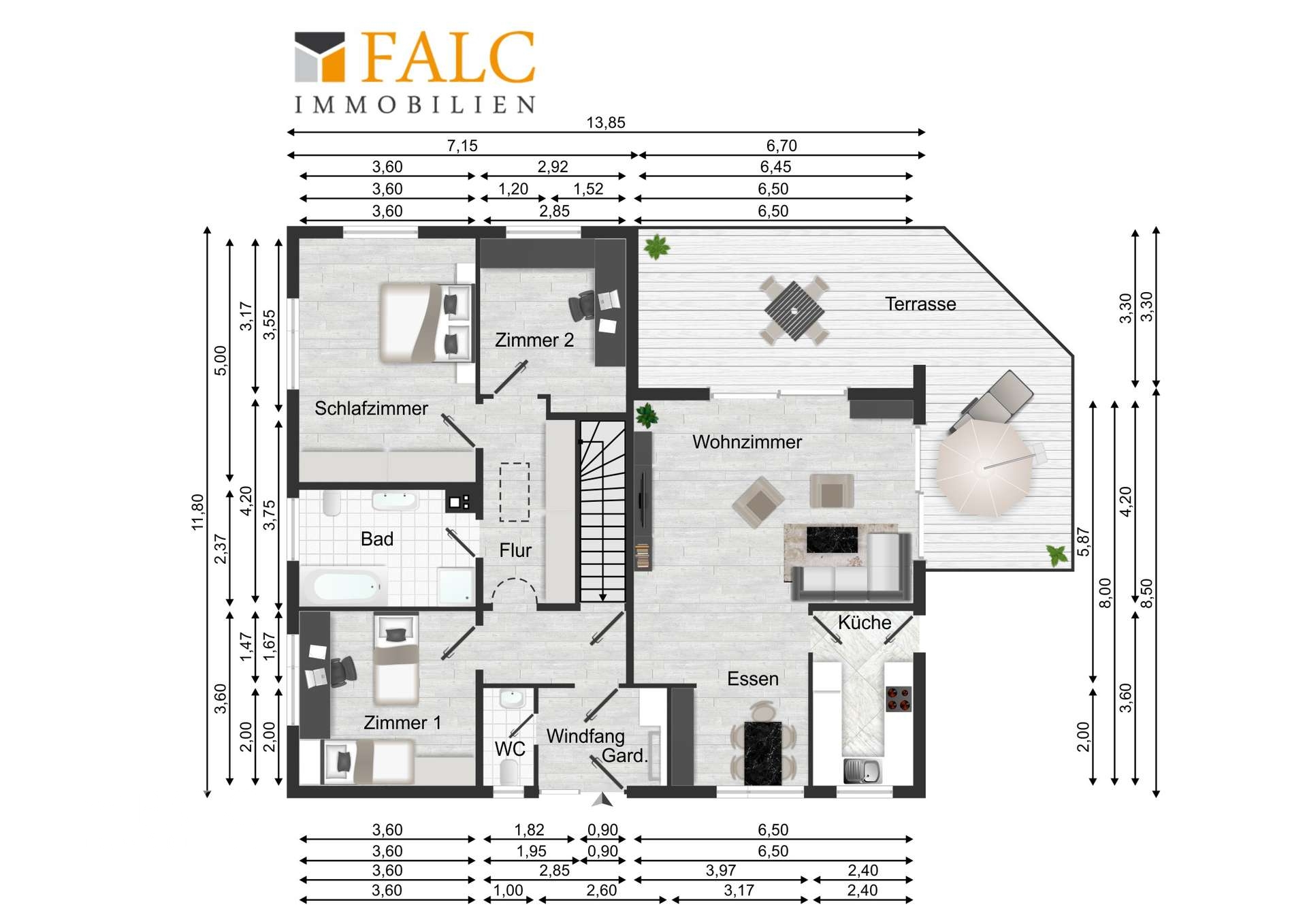 Grundriss Erdgeschoss