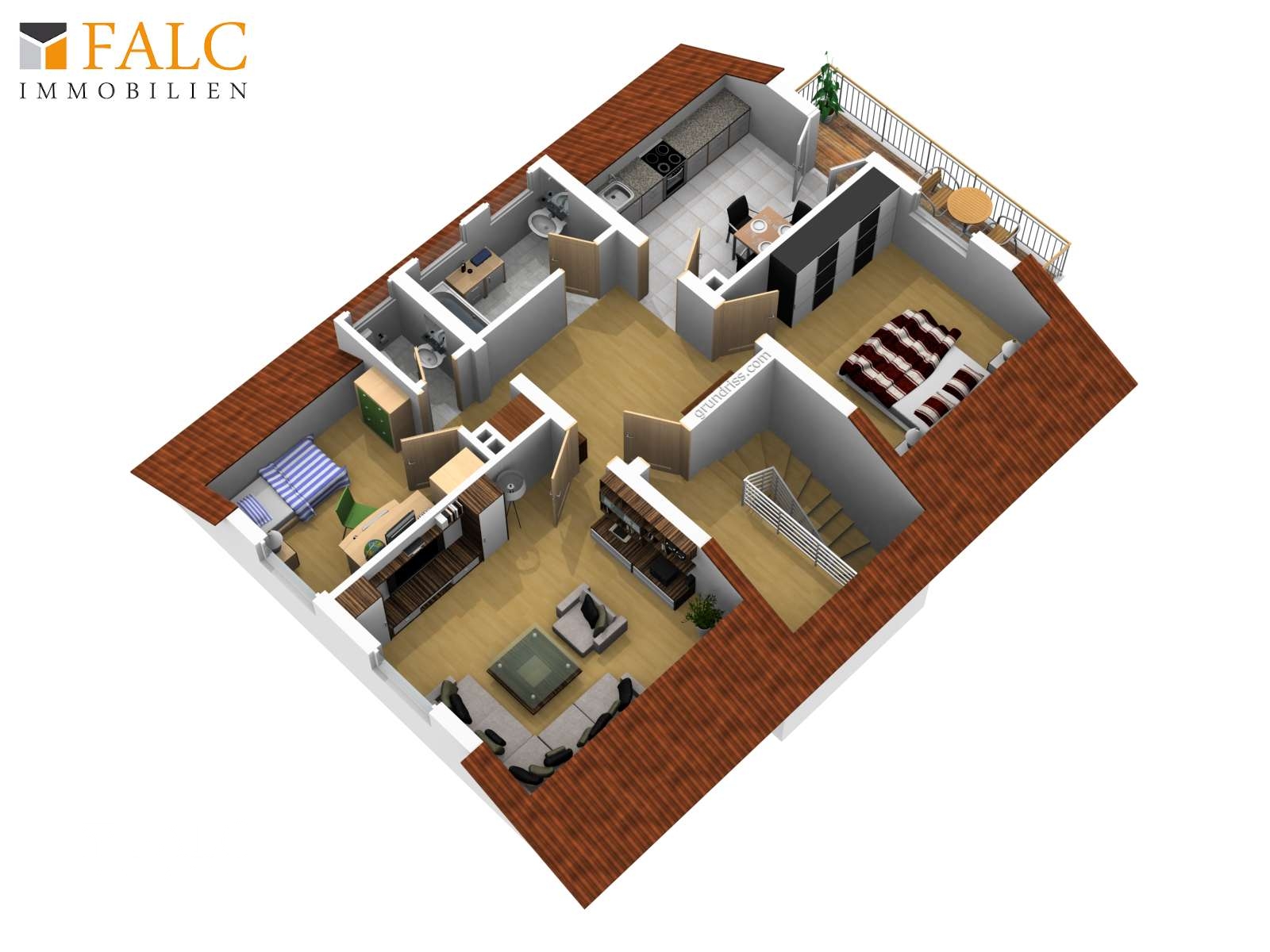 Grundriss Obergeschoss