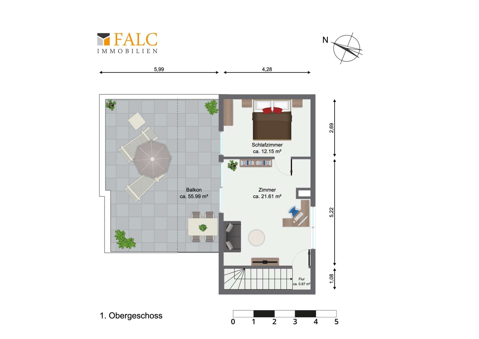 Grundriss Obergeschoss