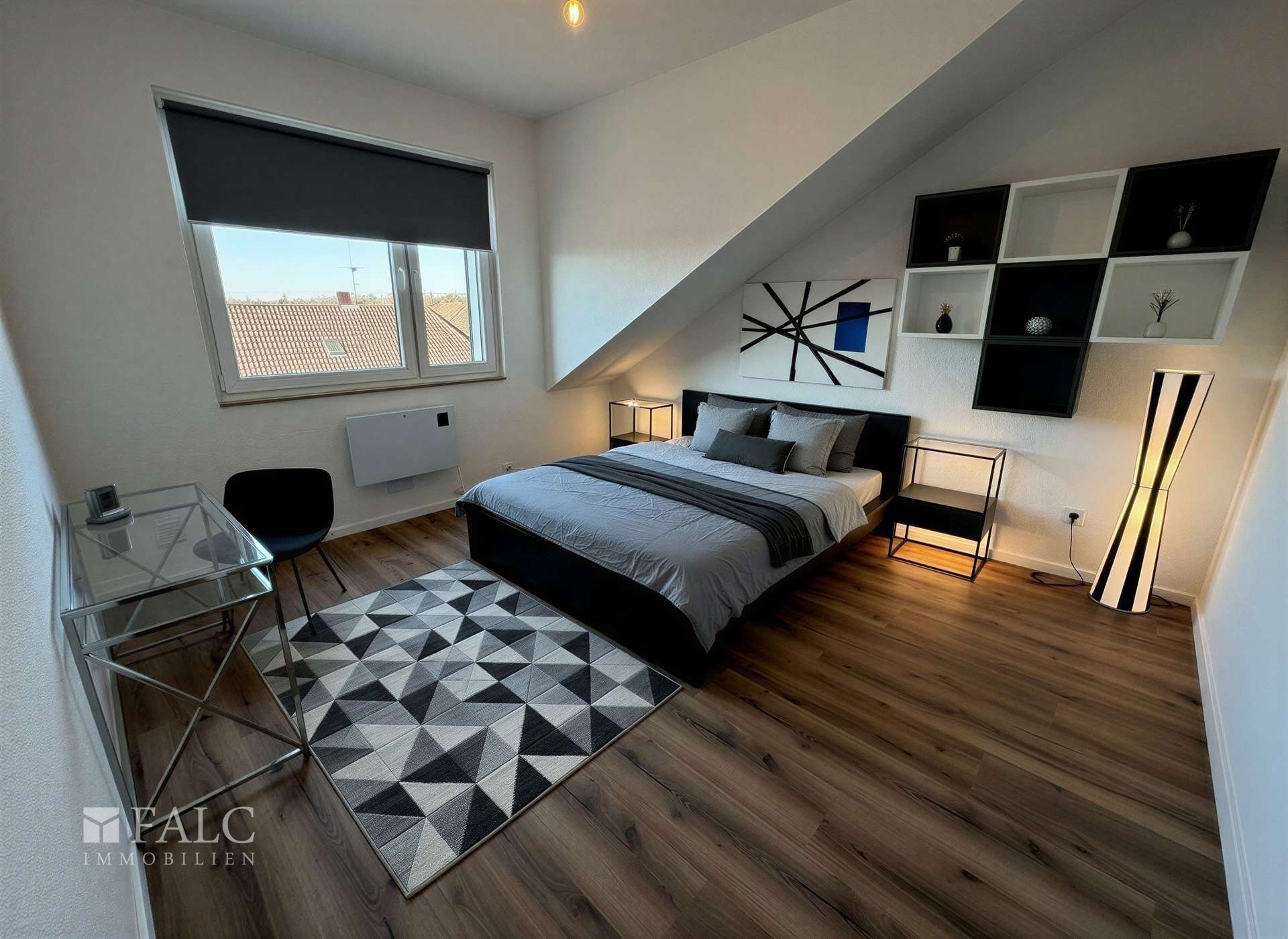 Schlafzimmer Einrichtungsvorschlag - (KI generiert)