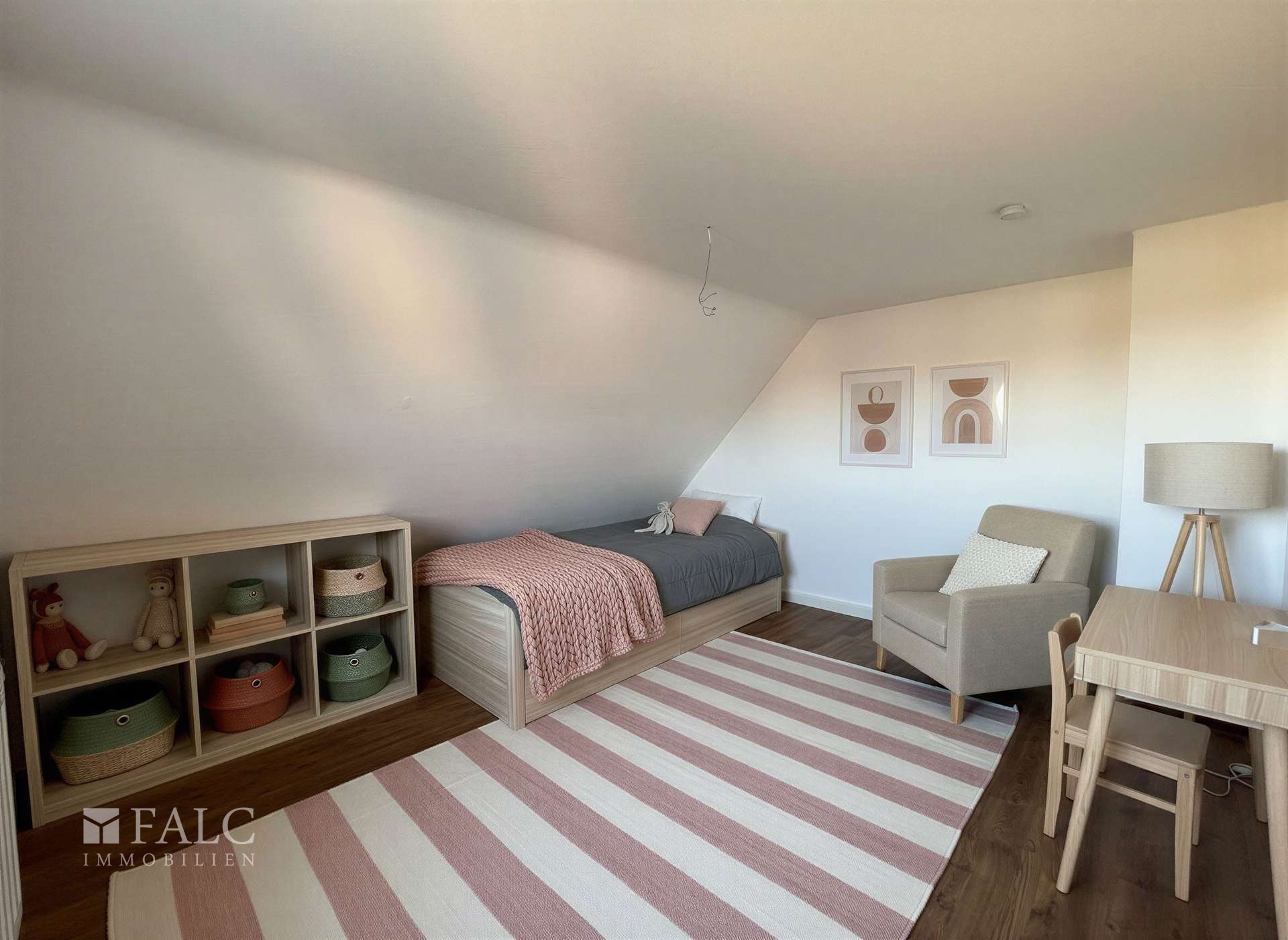 Kinderzimmer  Einrichtungsvorschlag digital bearbeitet