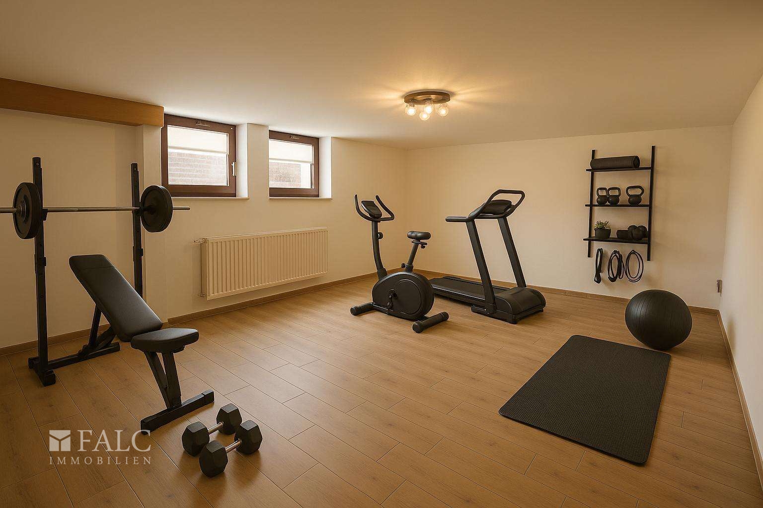 Bewohnbares Kellerzimmer