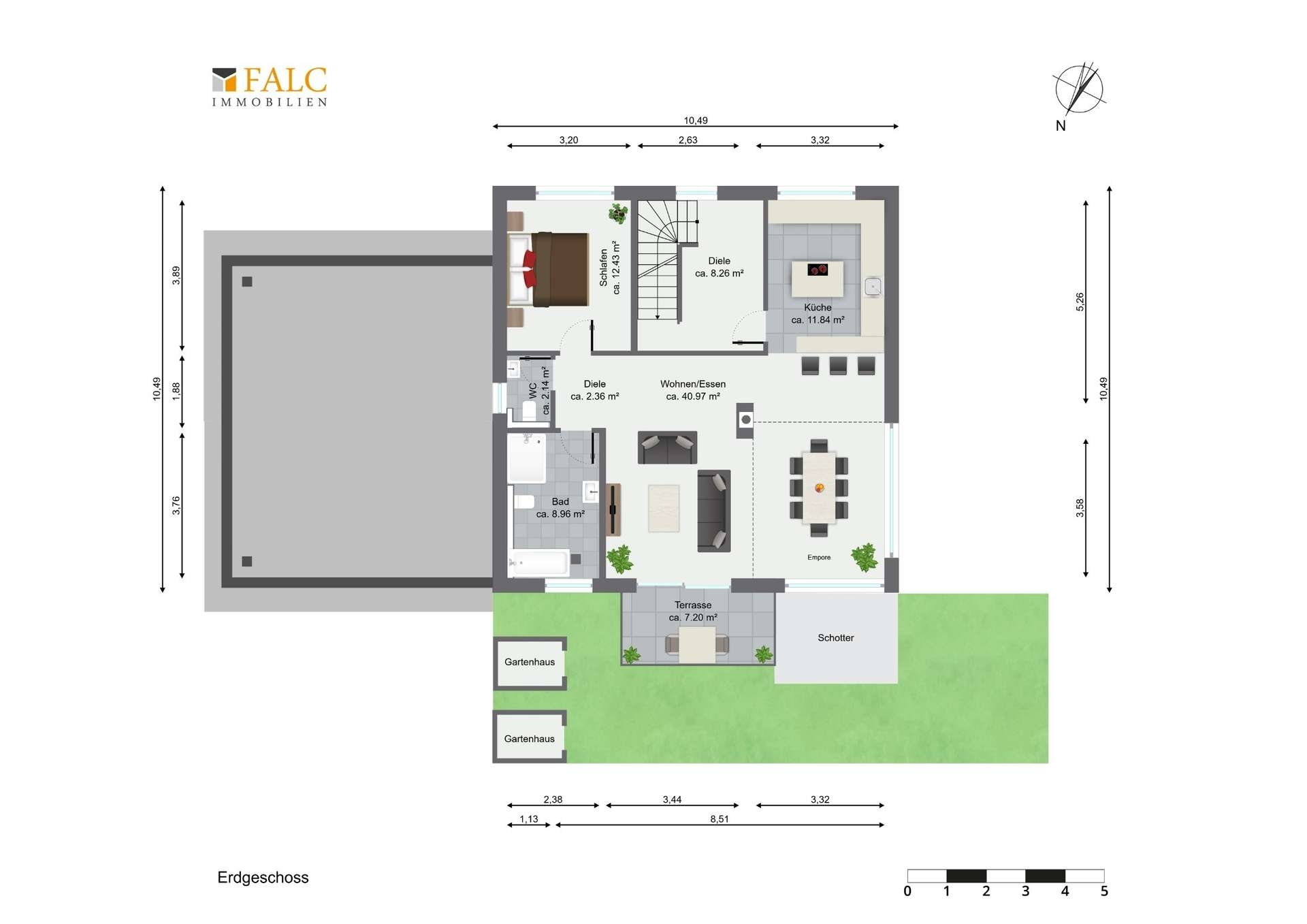 Grundriss Erdgeschoss