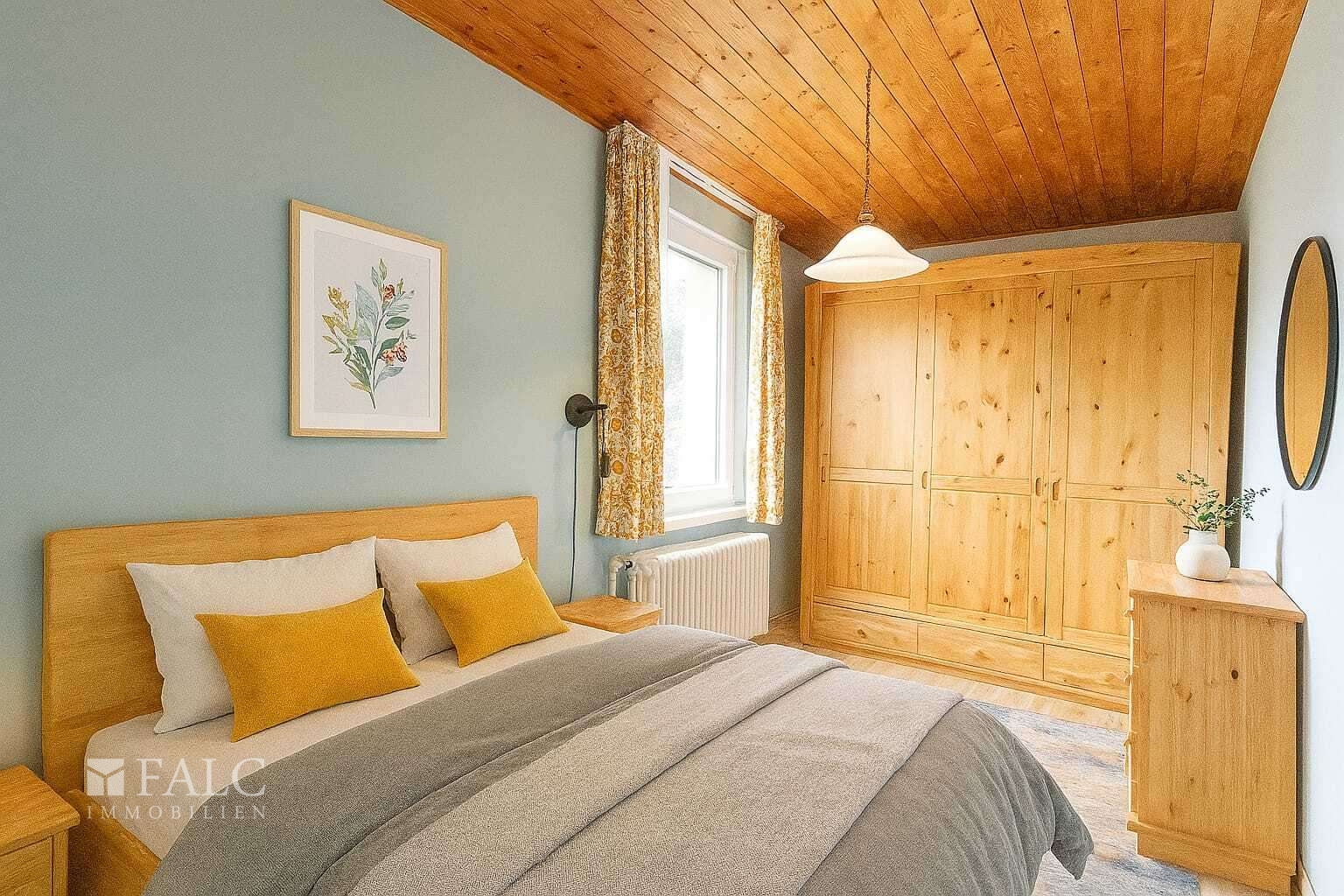 Schlafzimmer visualisiert