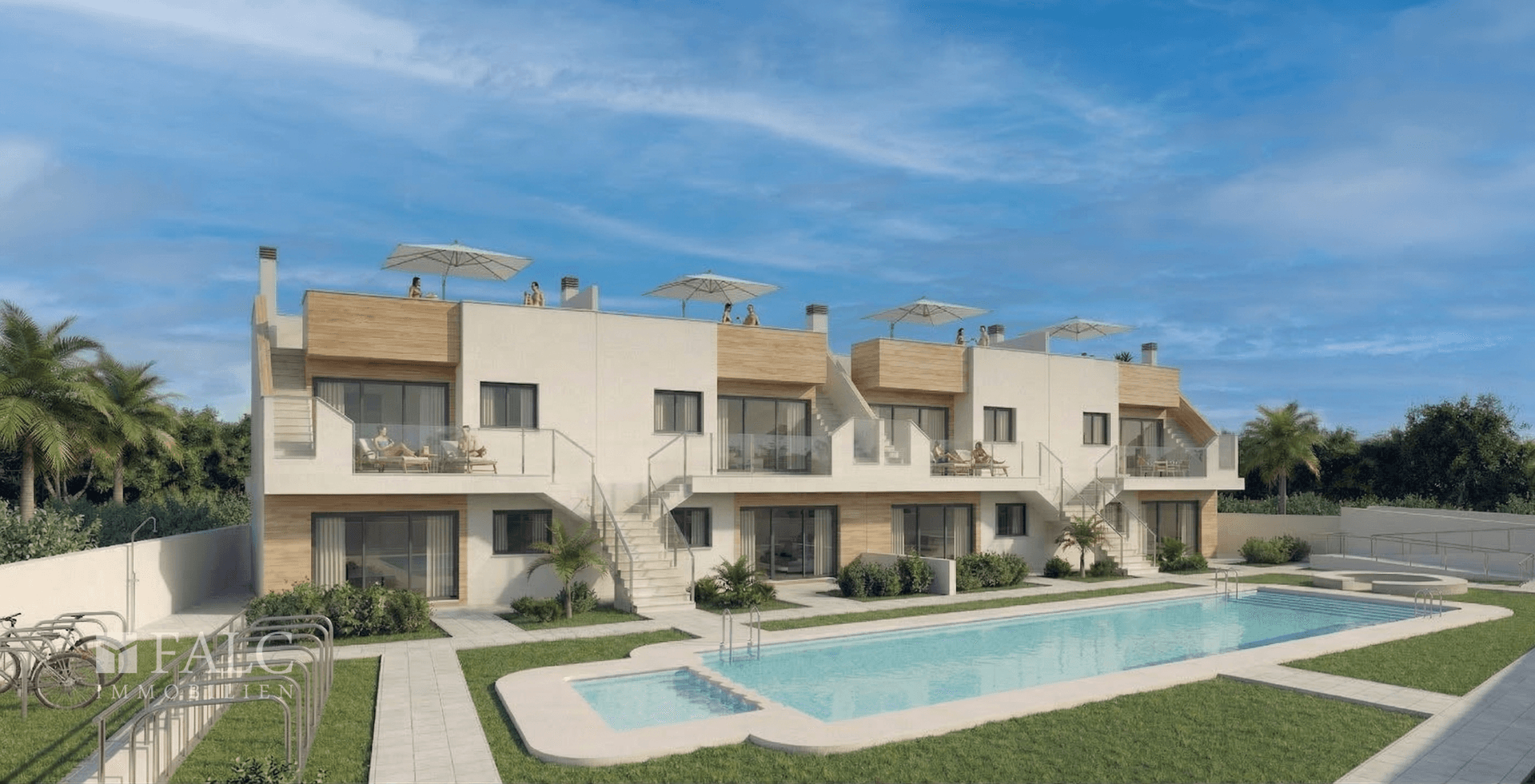 Außenanlage Urbanisation